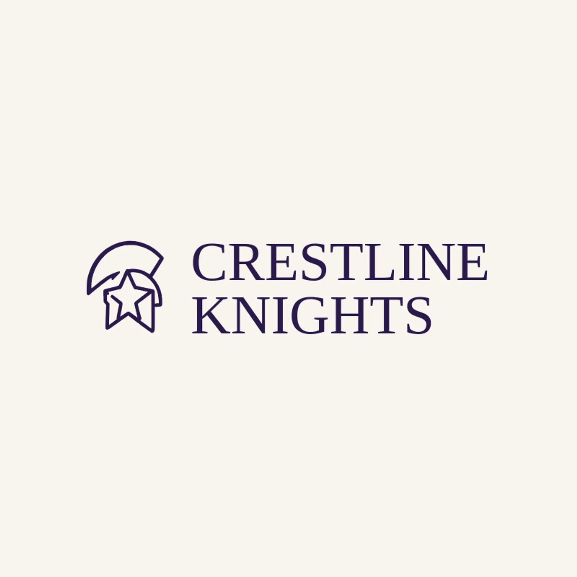 Crestline Knights logo for knight