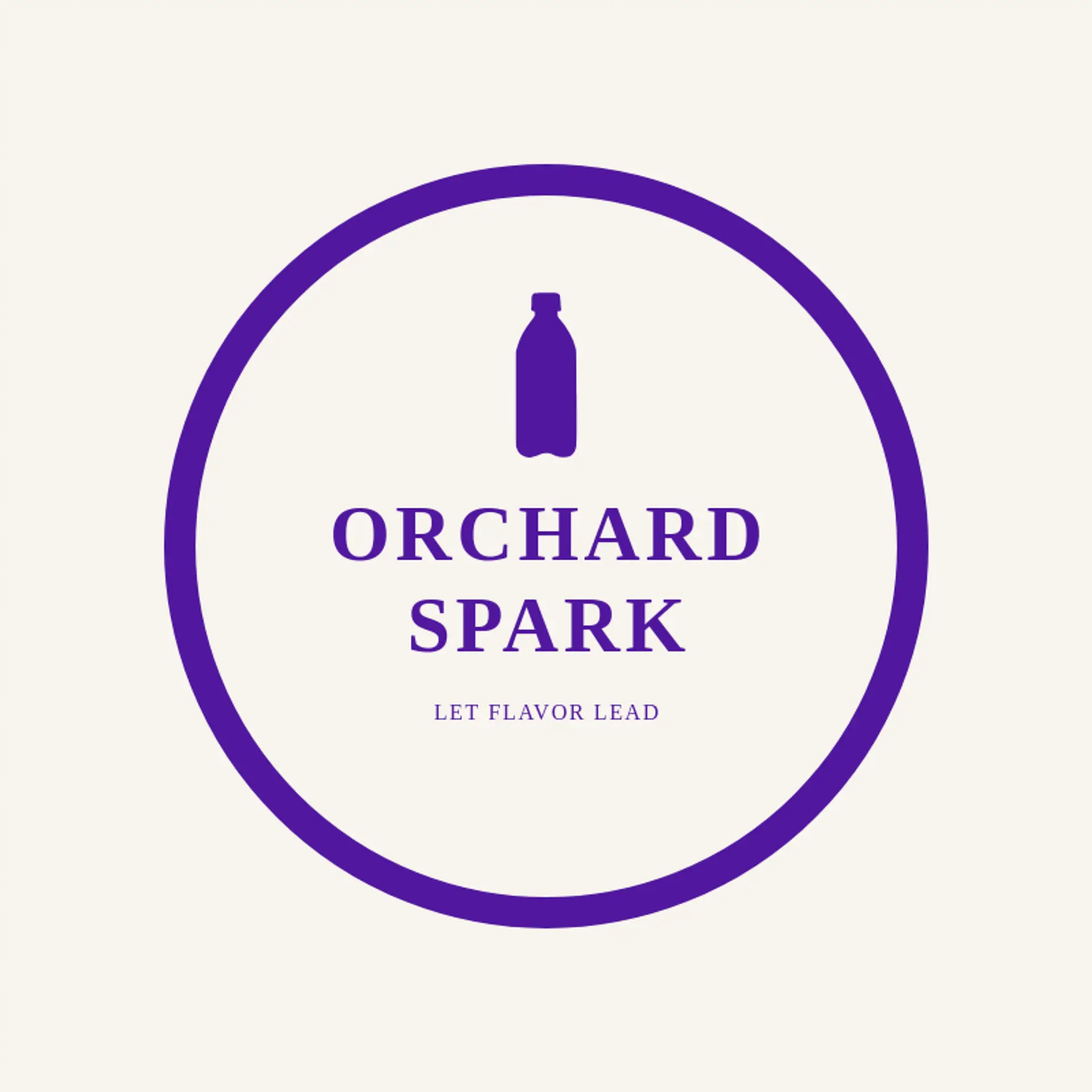 Orchard Spark logo for drink