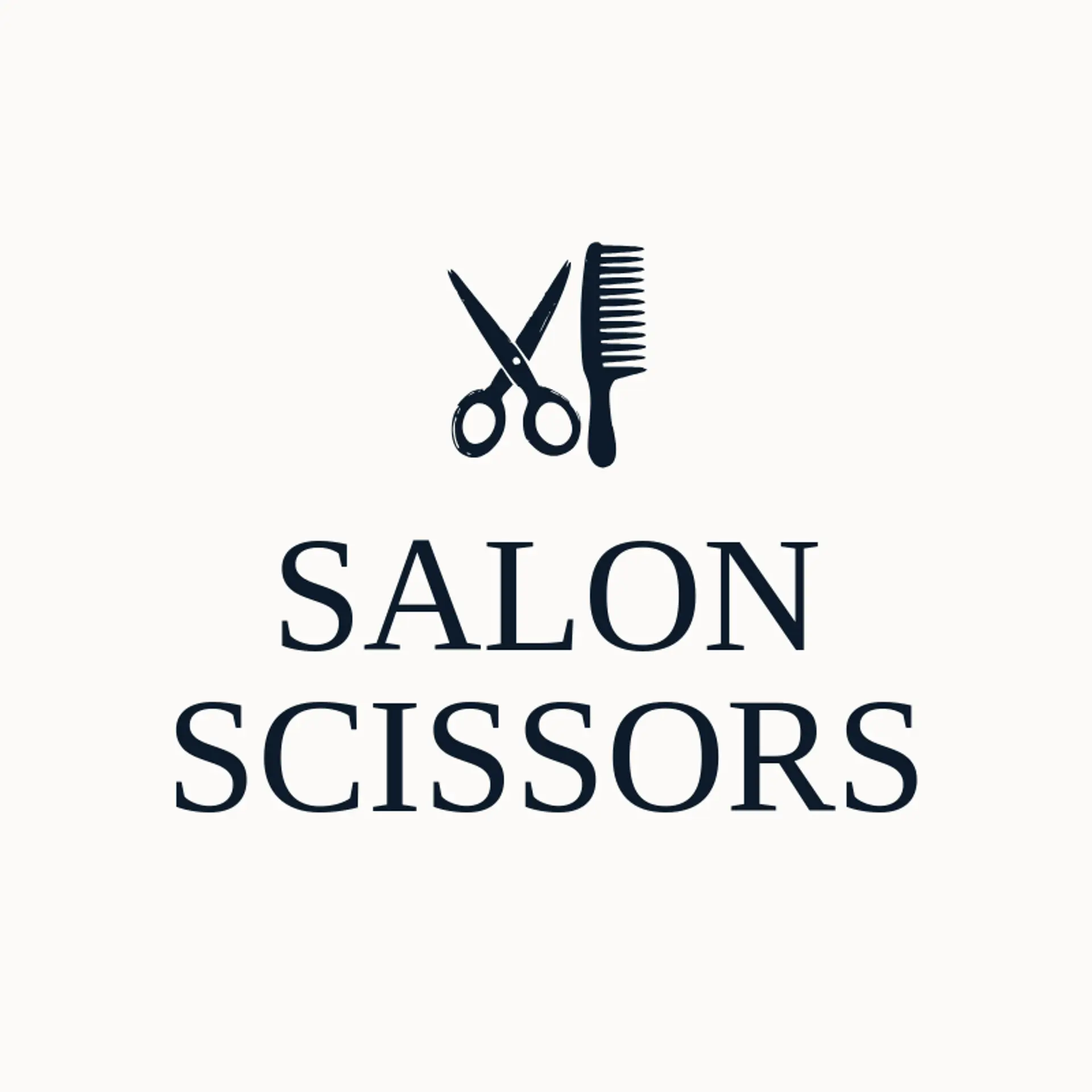 Salon Scissors logo for scissors