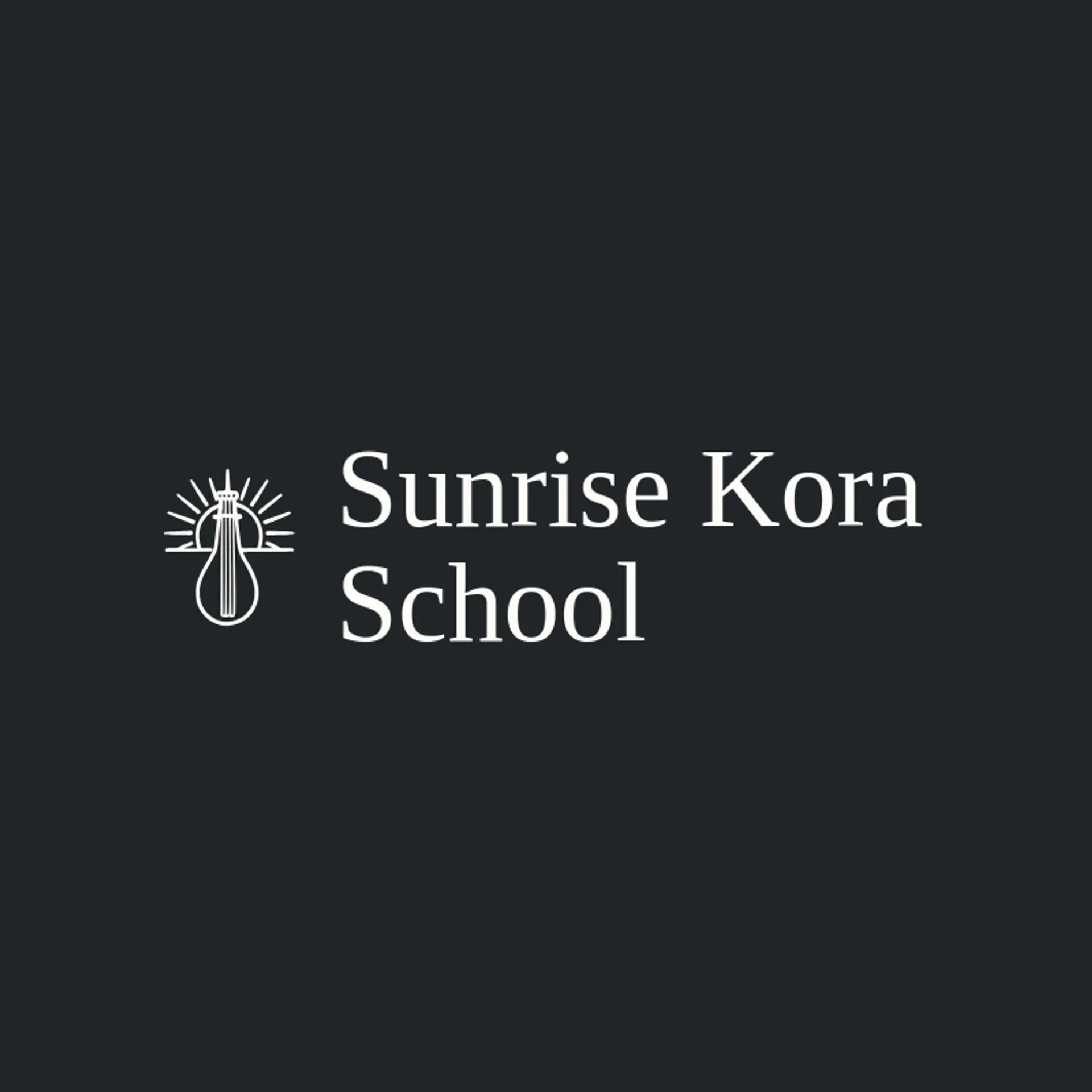 Sunrise Kora School logo for african