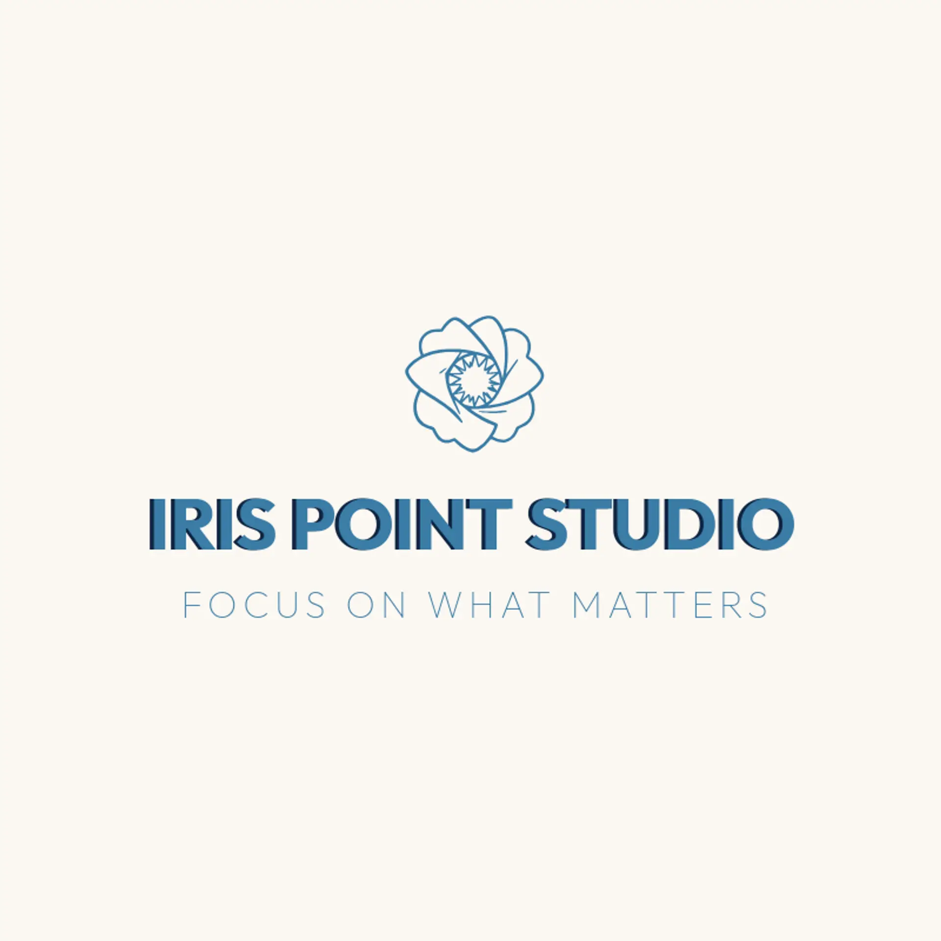 Iris Point Studio logo for studio