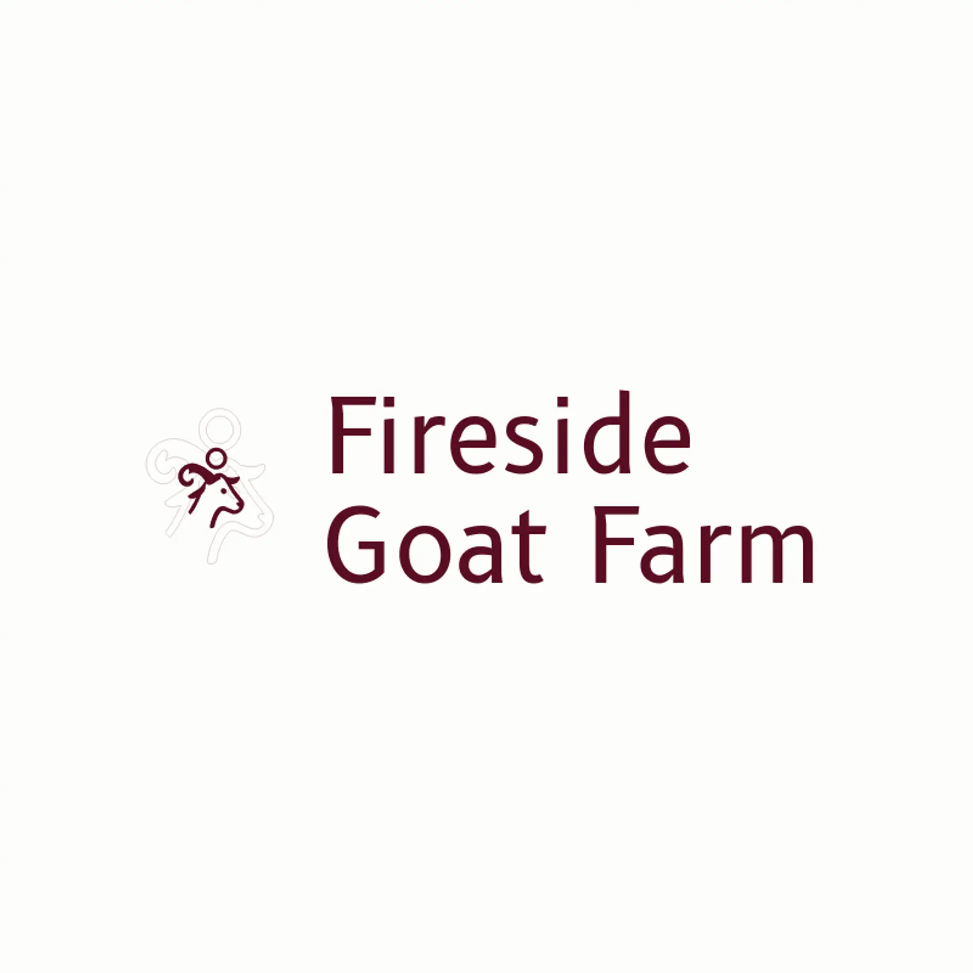 Fireside Goat Farm logo for goat