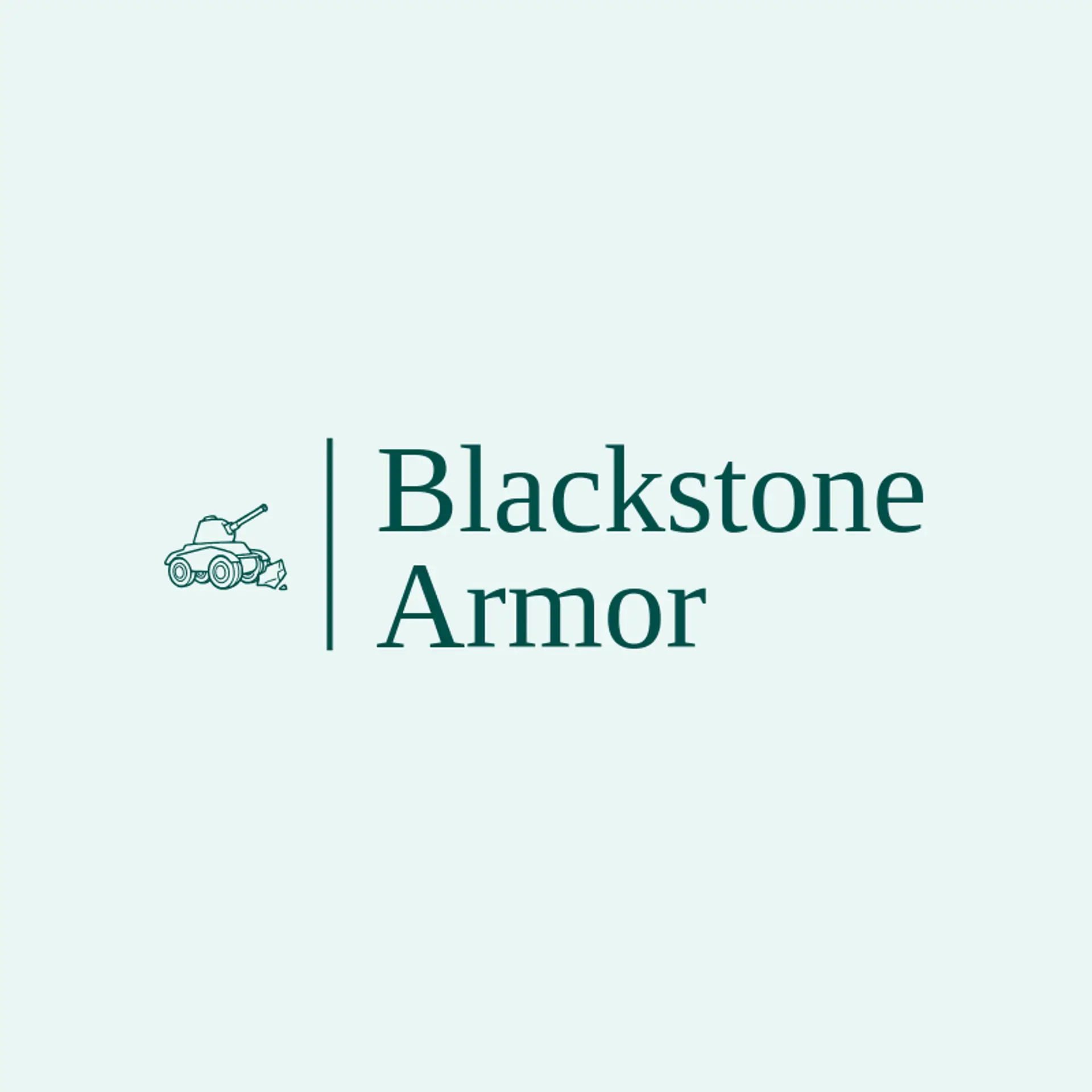 Blackstone Armor logo for tank