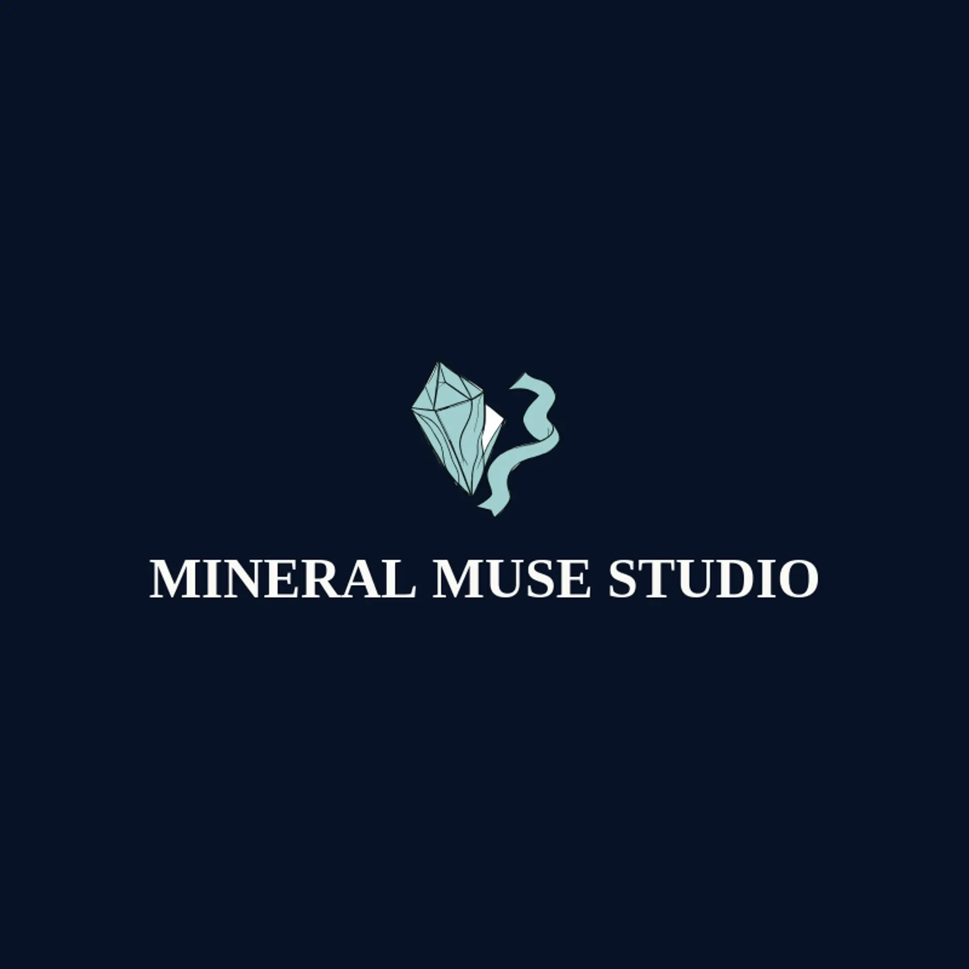 Mineral Muse Studio logo for crystal