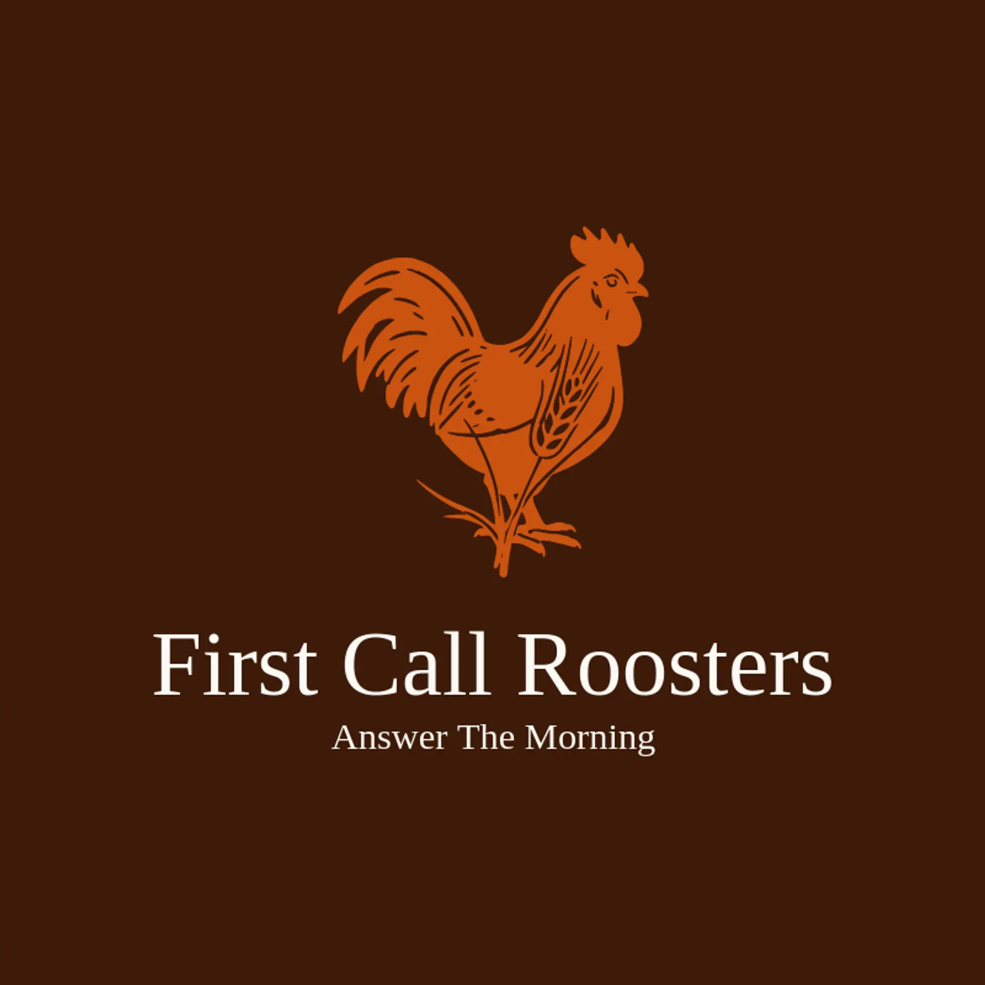 First Call Roosters logo for rooster