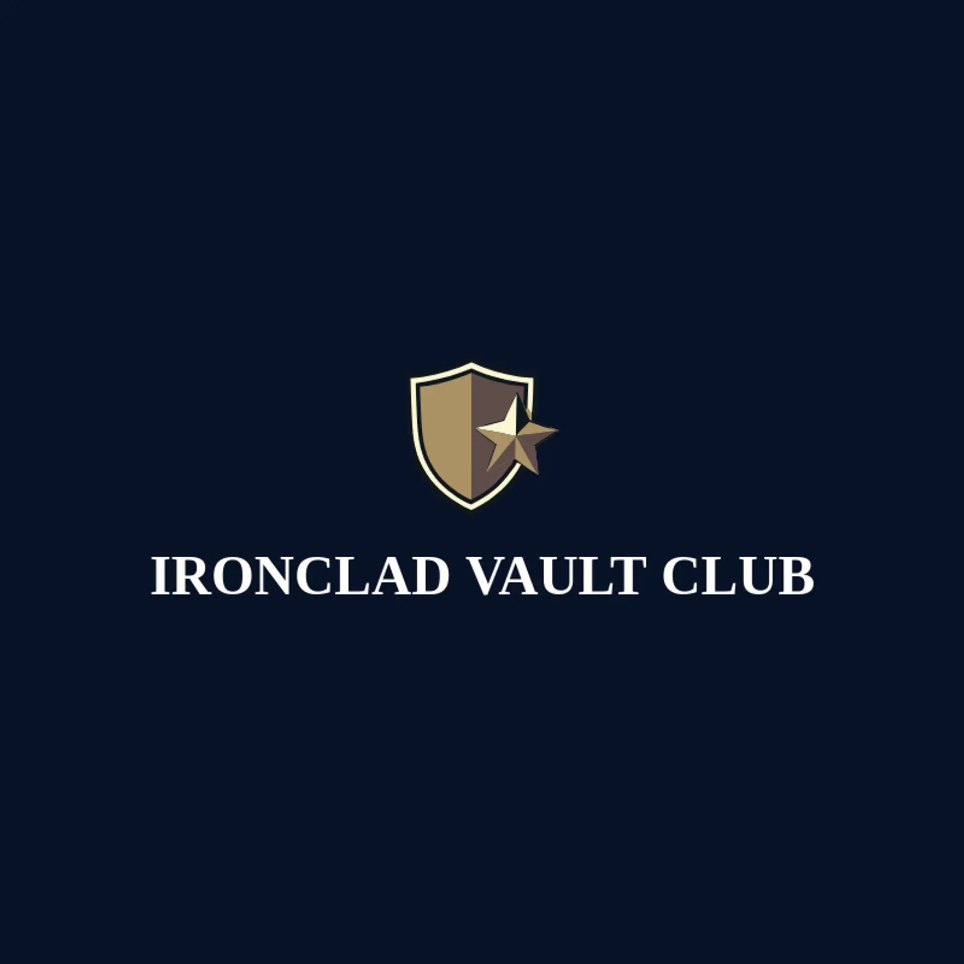 Ironclad Vault Club logo for vault