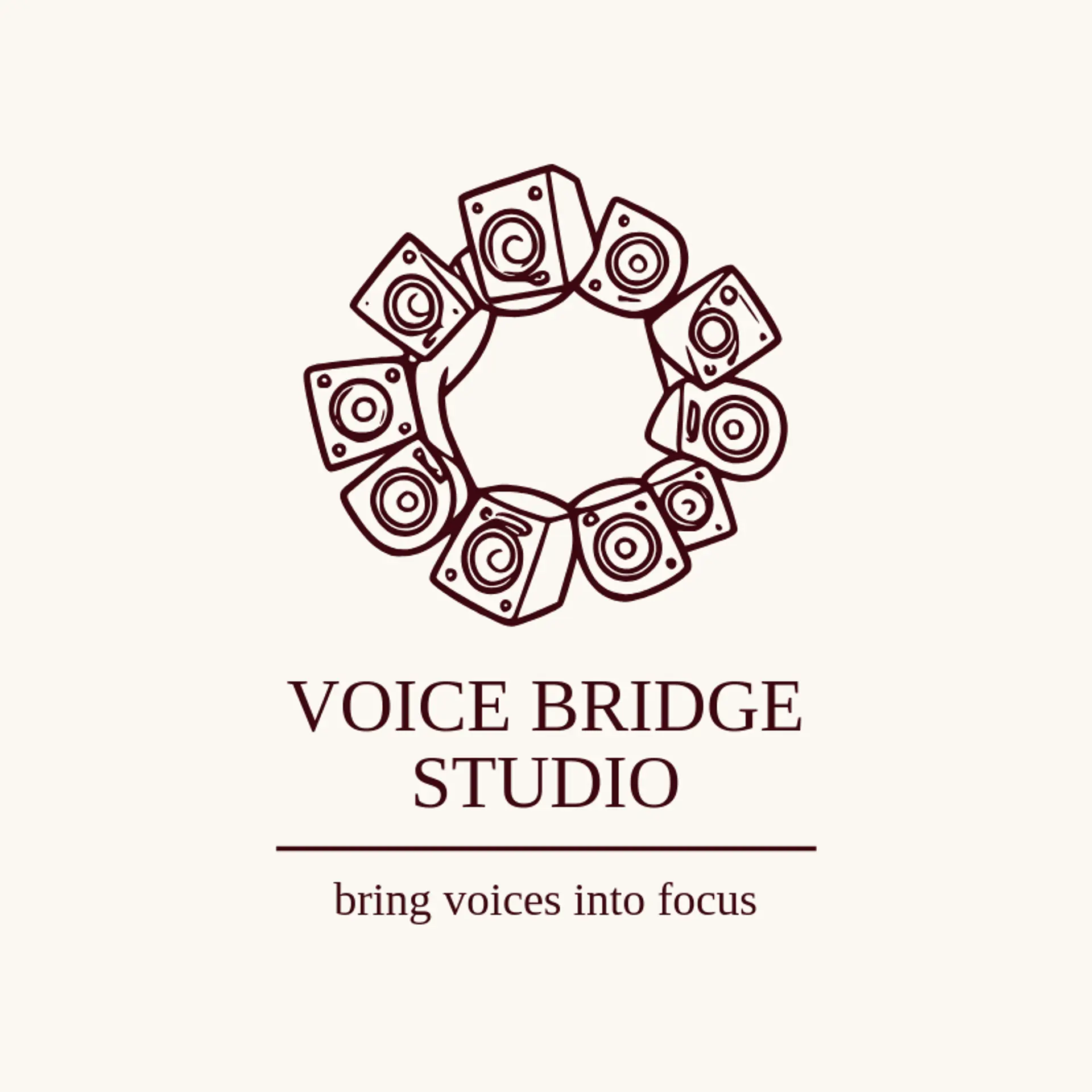 Voice Bridge Studio logo for crowdsourcing