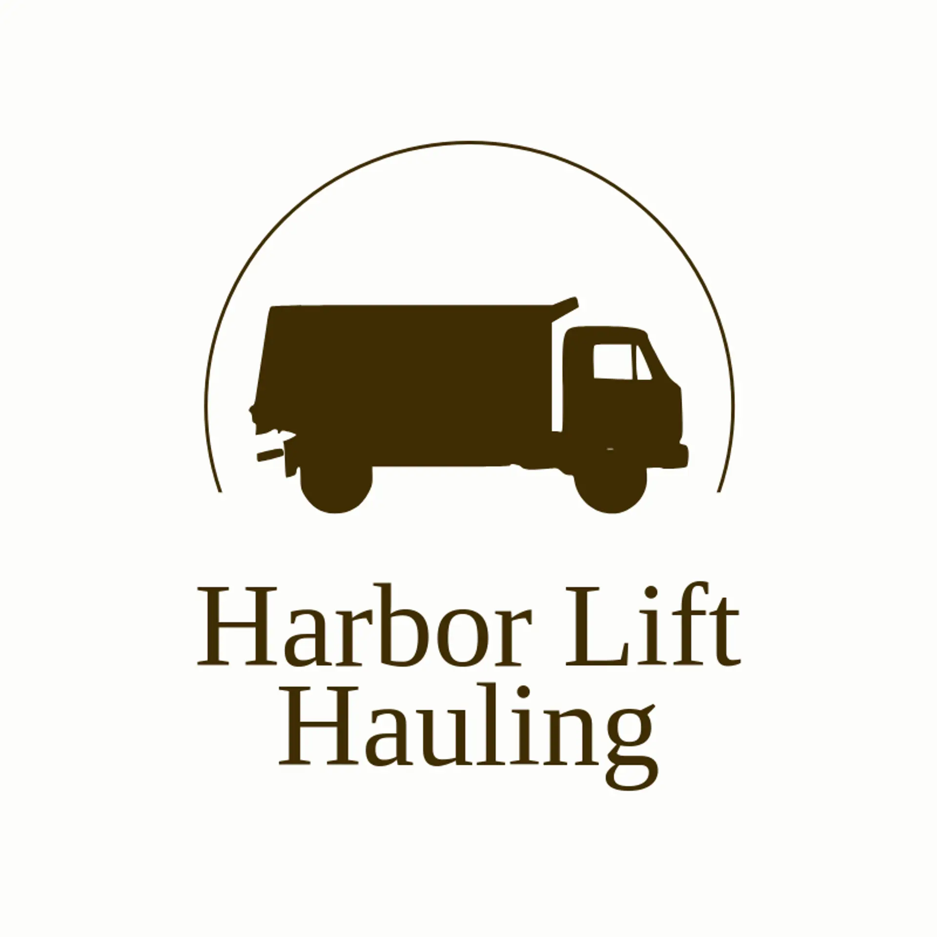 Harbor Lift Hauling logo for hauling