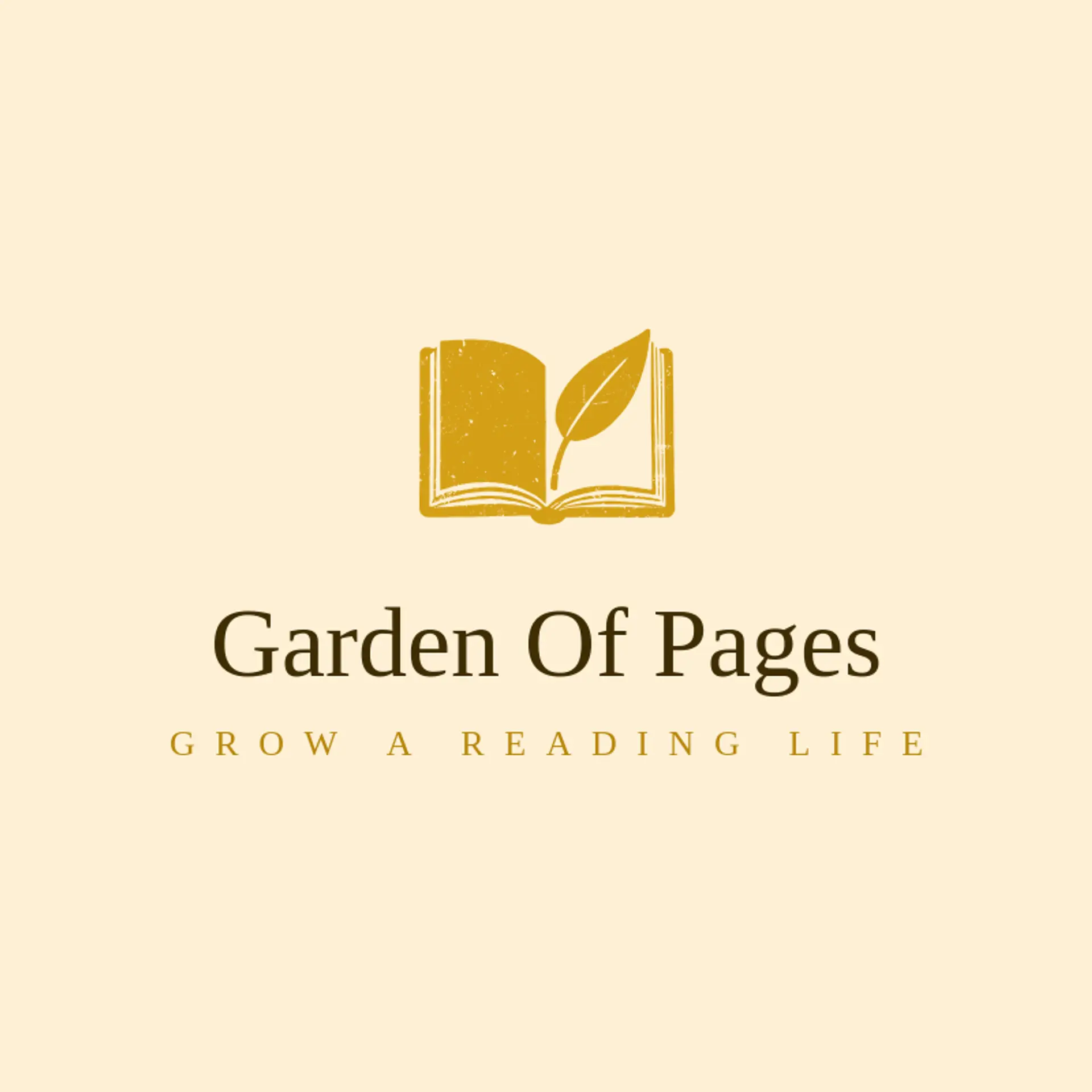 Garden Of Pages logo for book club