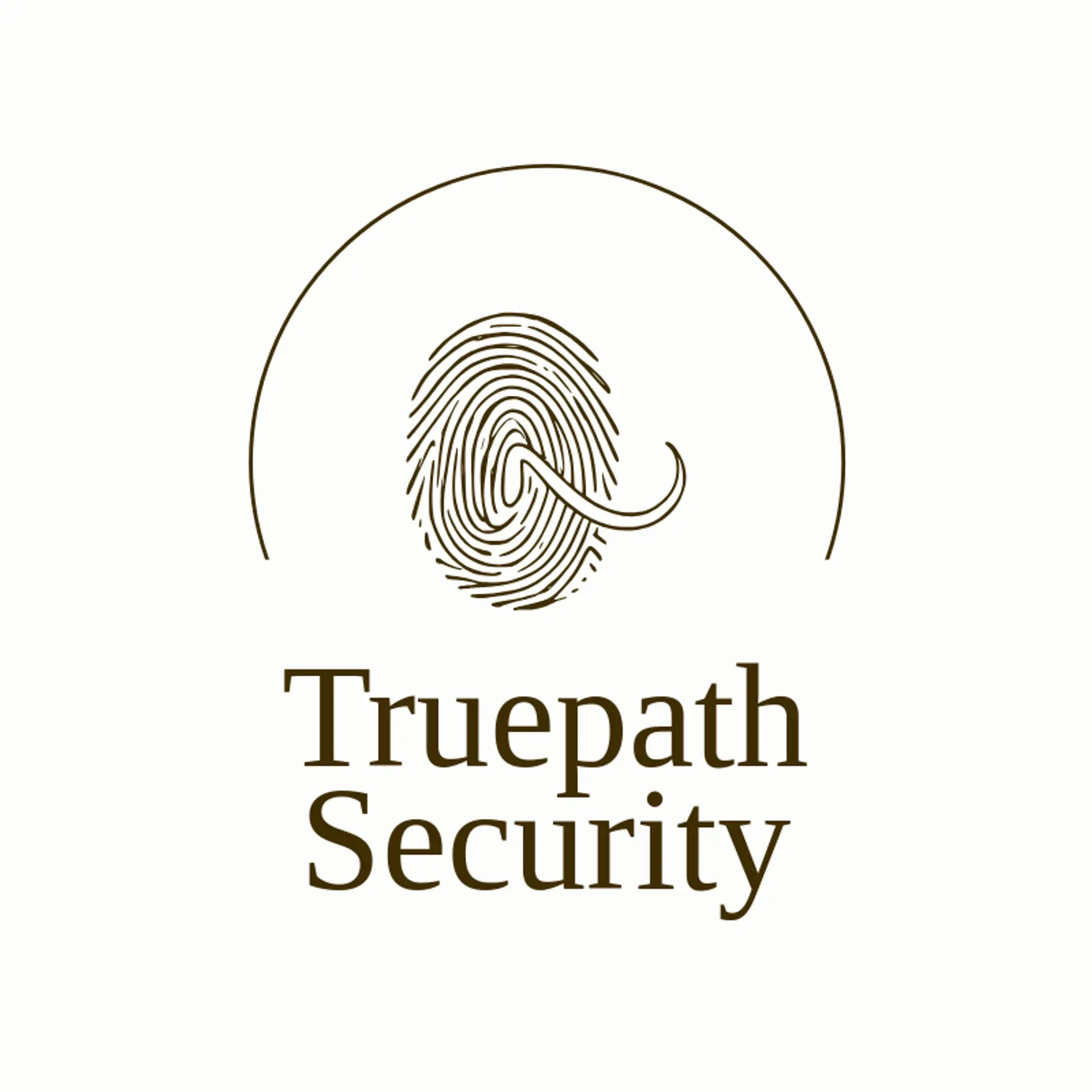 Truepath Security logo for fingerprint