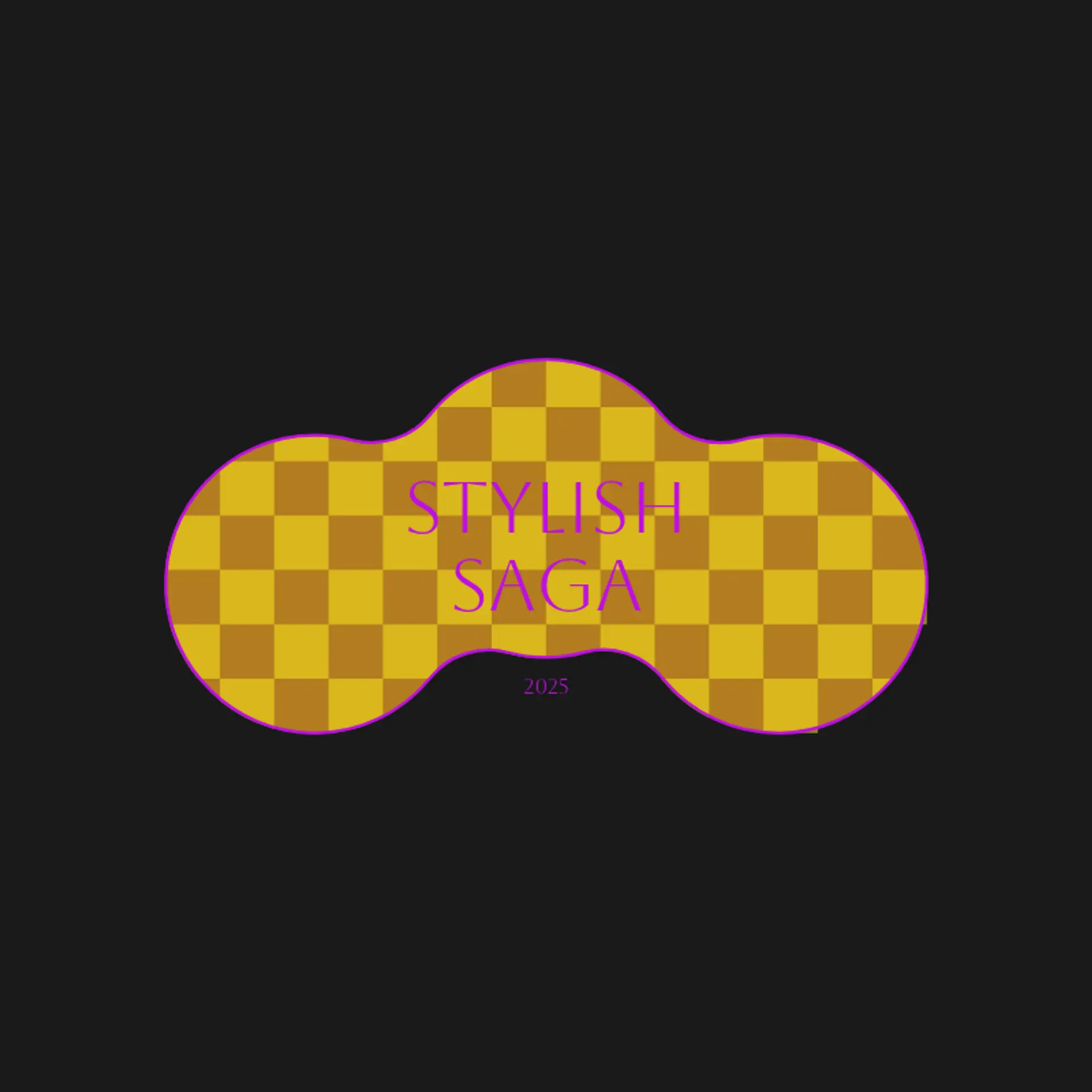 Stylish Saga logo for classic fashion