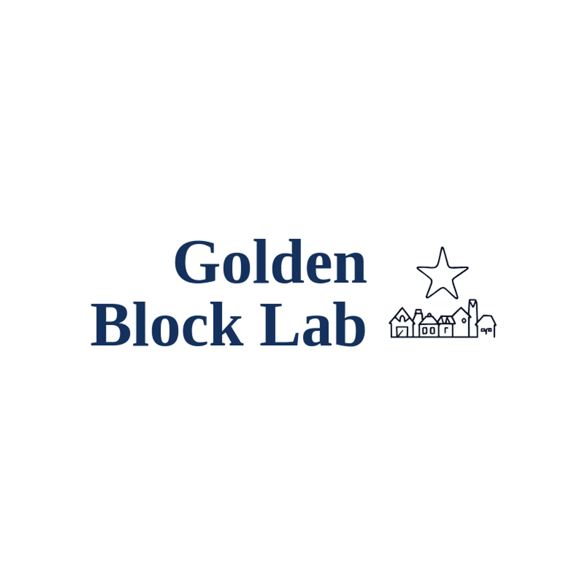 Golden Block Lab logo for urban