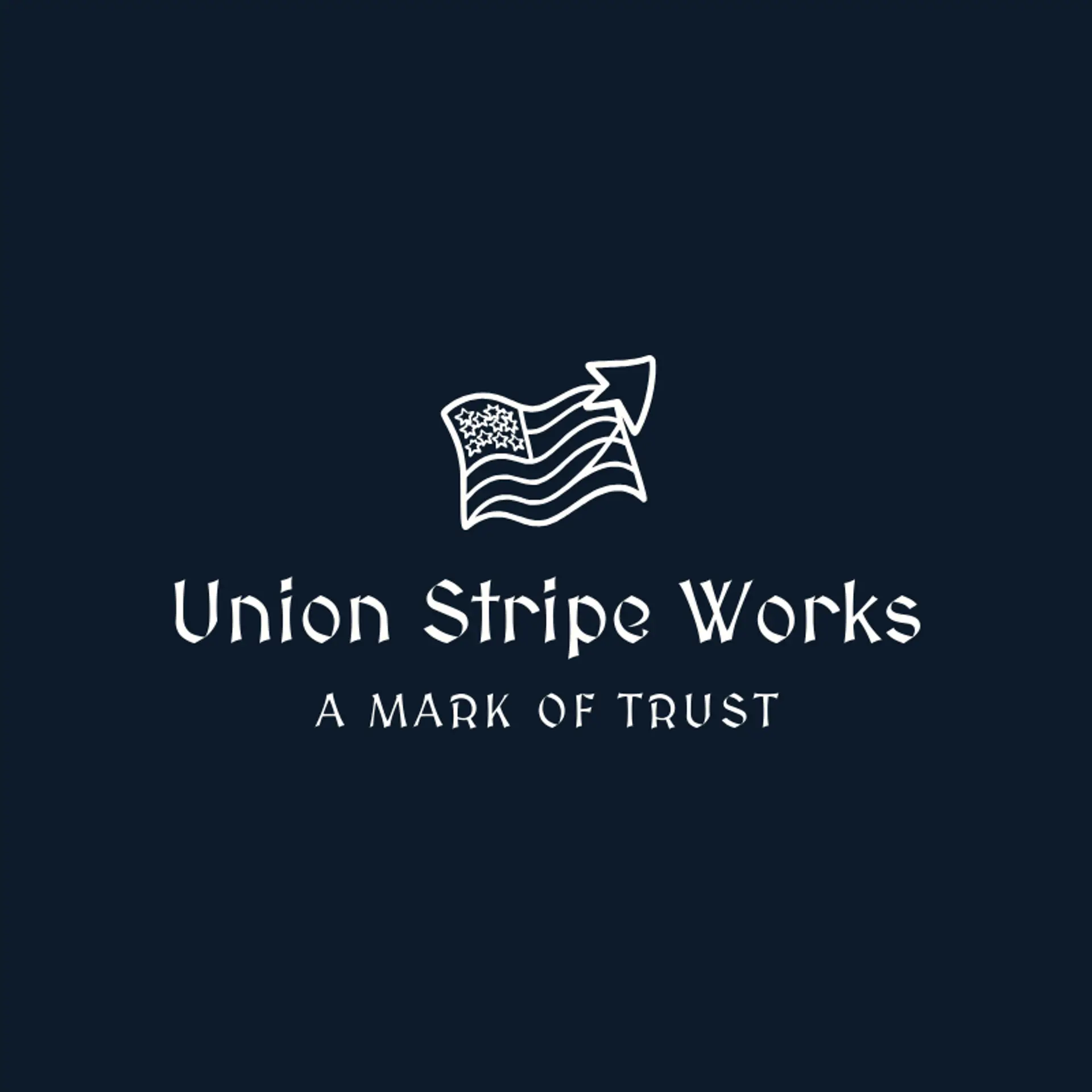 Union Stripe Works logo for american