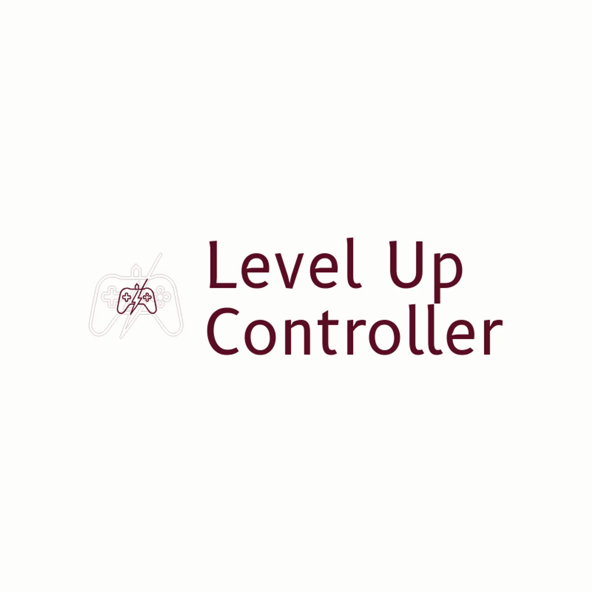 Level Up Controller logo for game