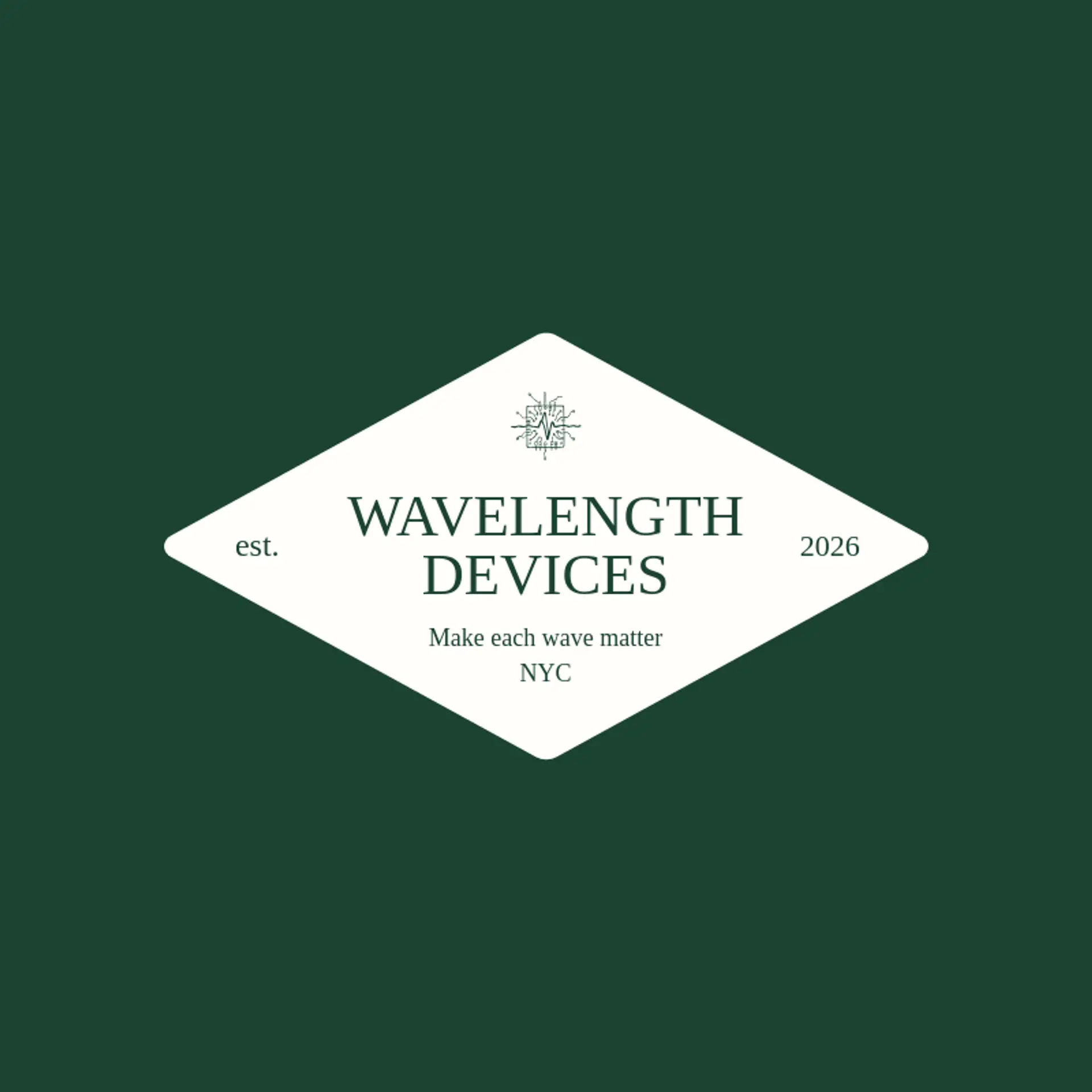 Wavelength Devices logo for electronics