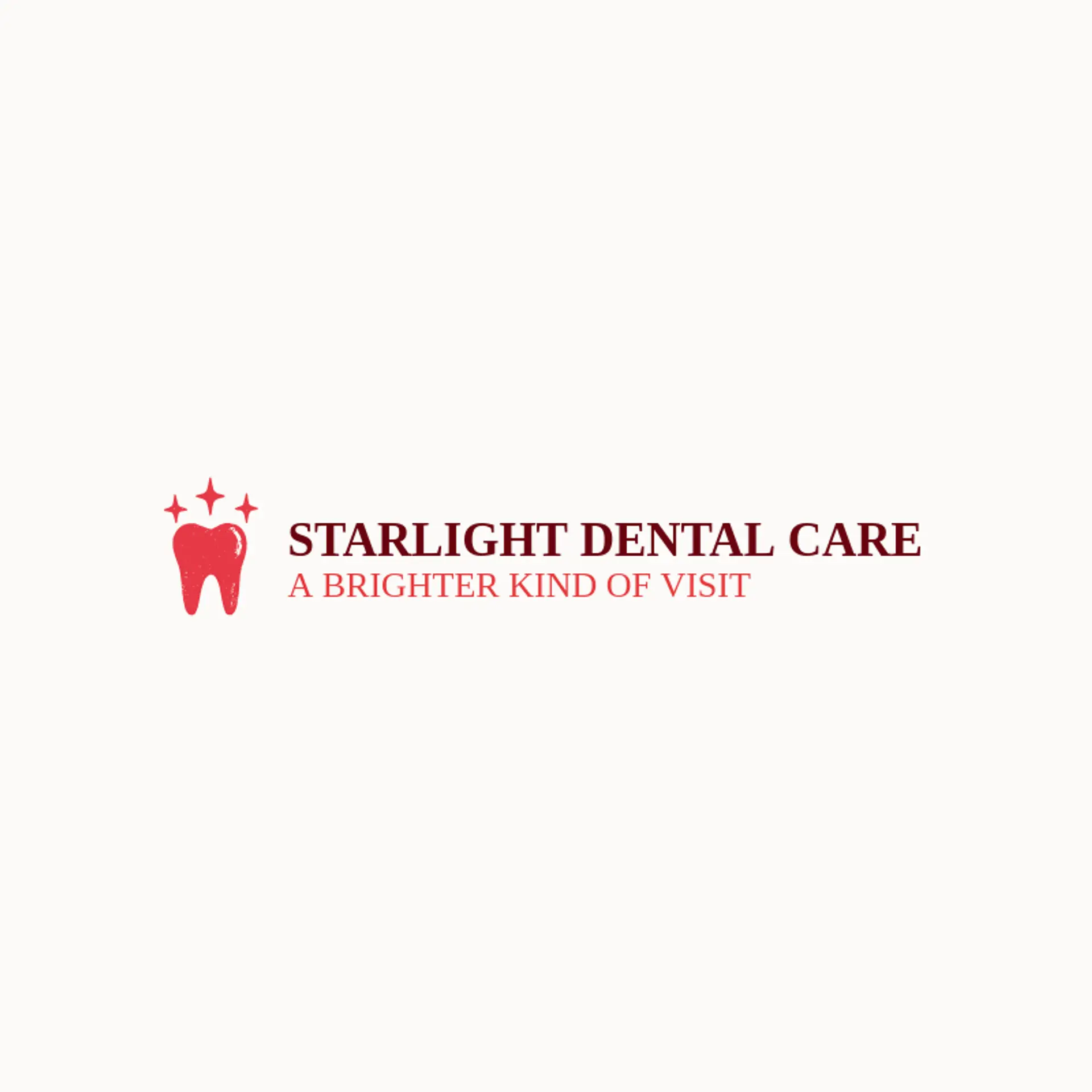 Starlight Dental Care logo for dentistry