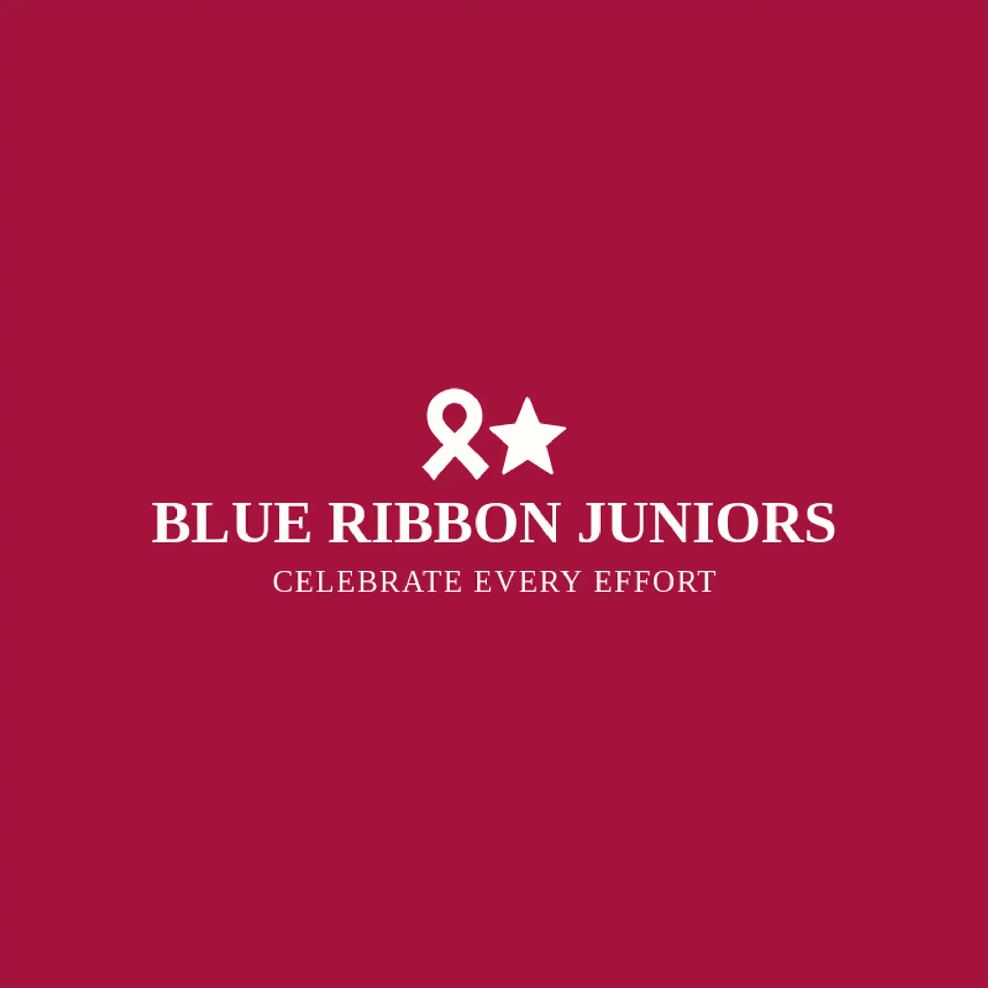 Blue Ribbon Juniors logo for youth
