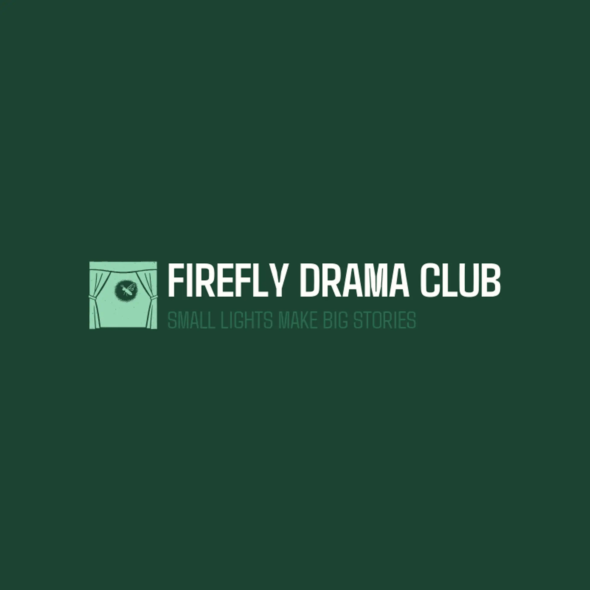 Firefly Drama Club logo for theater