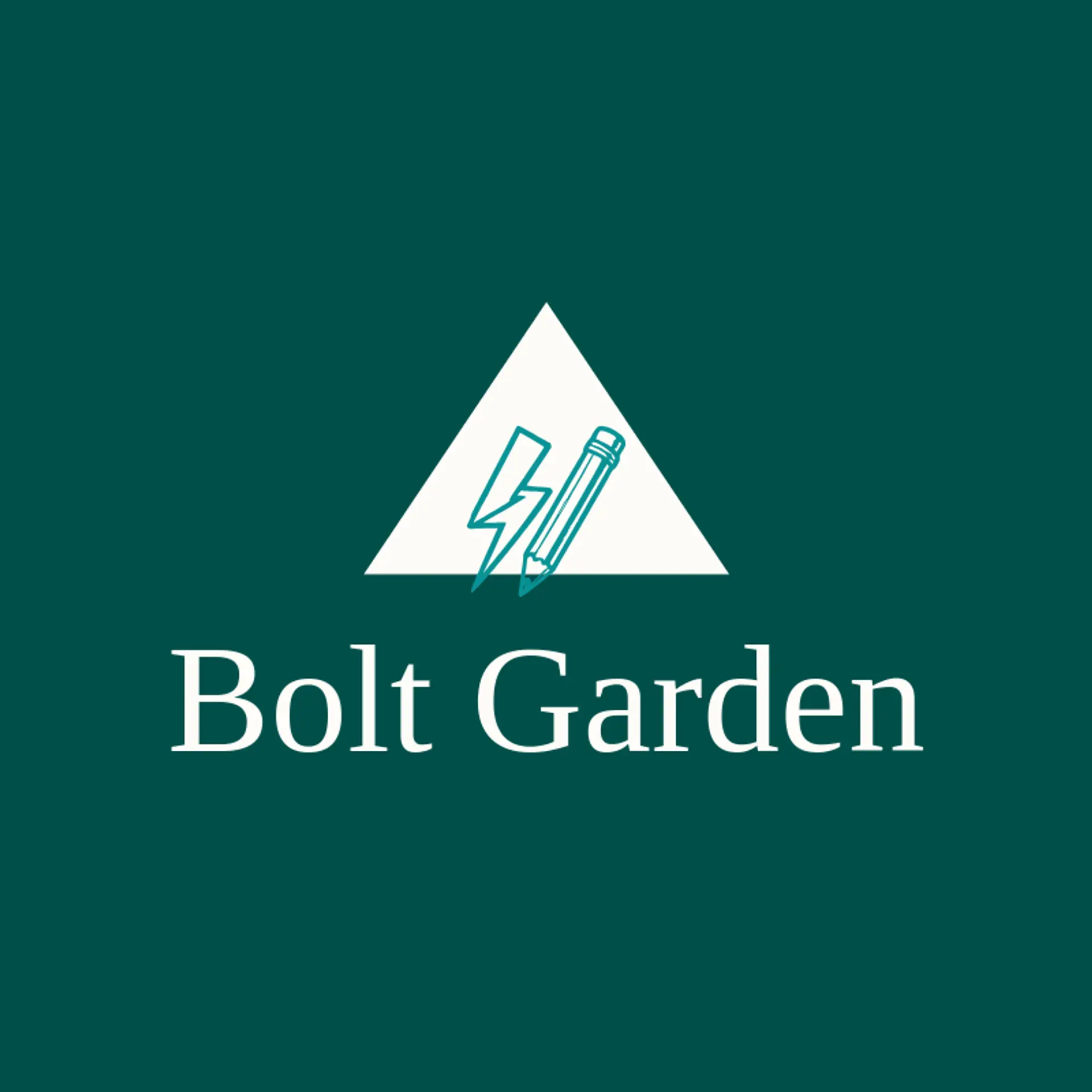 Bolt Garden logo for coding