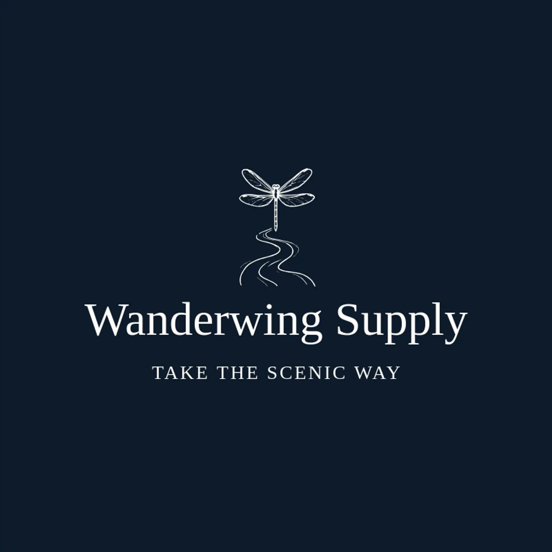 Wanderwing Supply logo for dragonfly