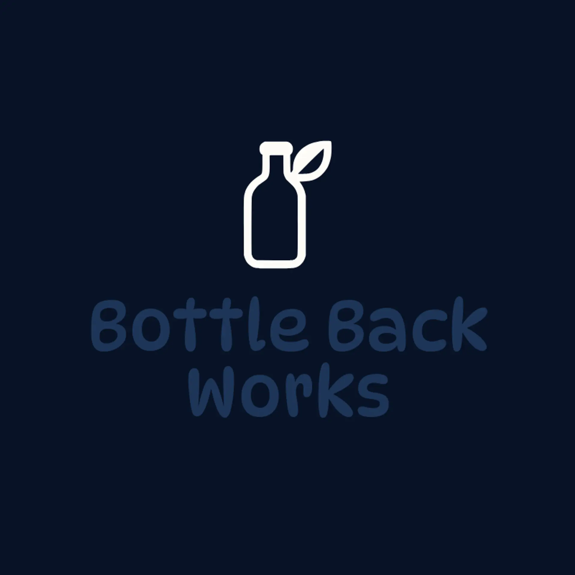 Bottle Back Works logo for recycle