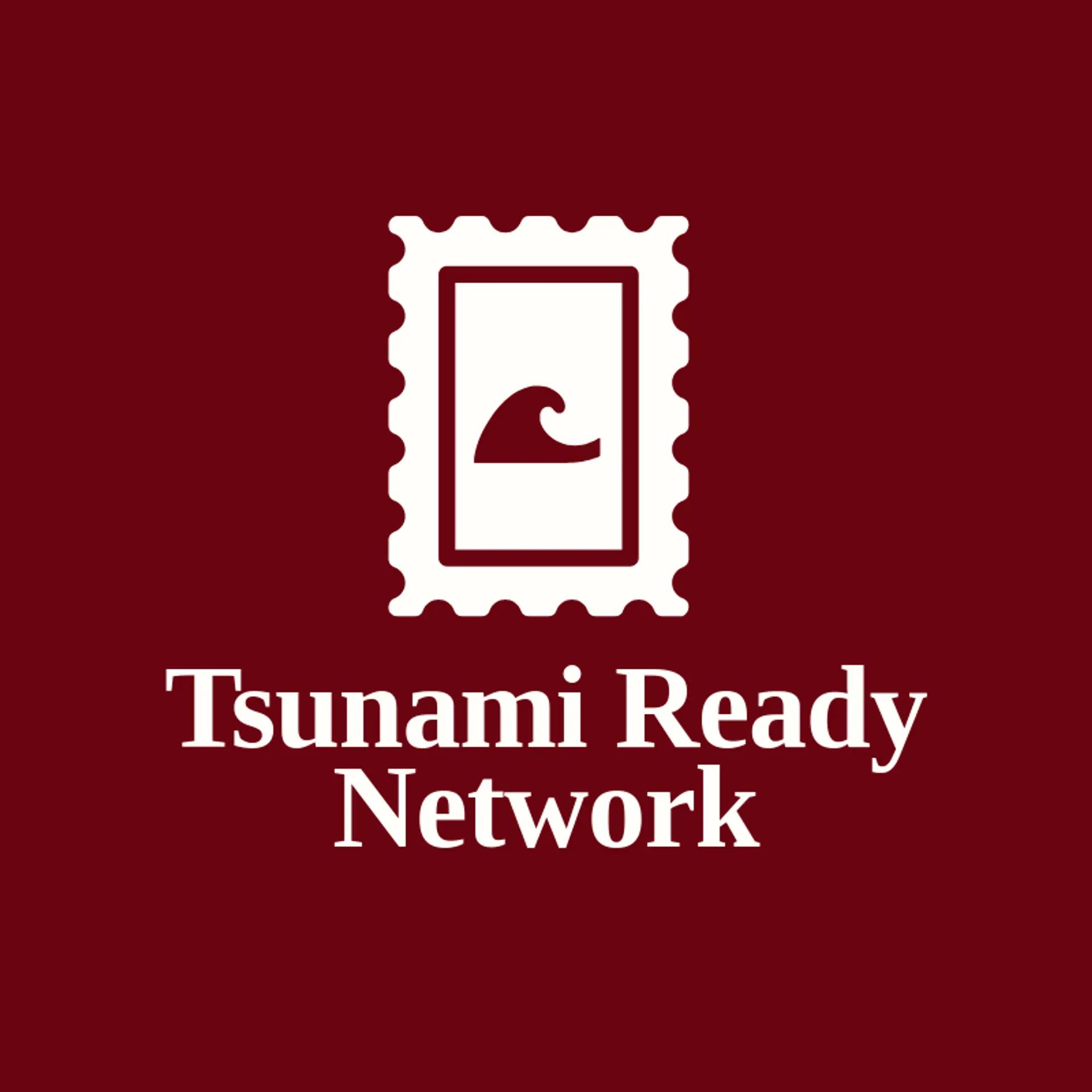 Tsunami Ready Network logo for tsunami