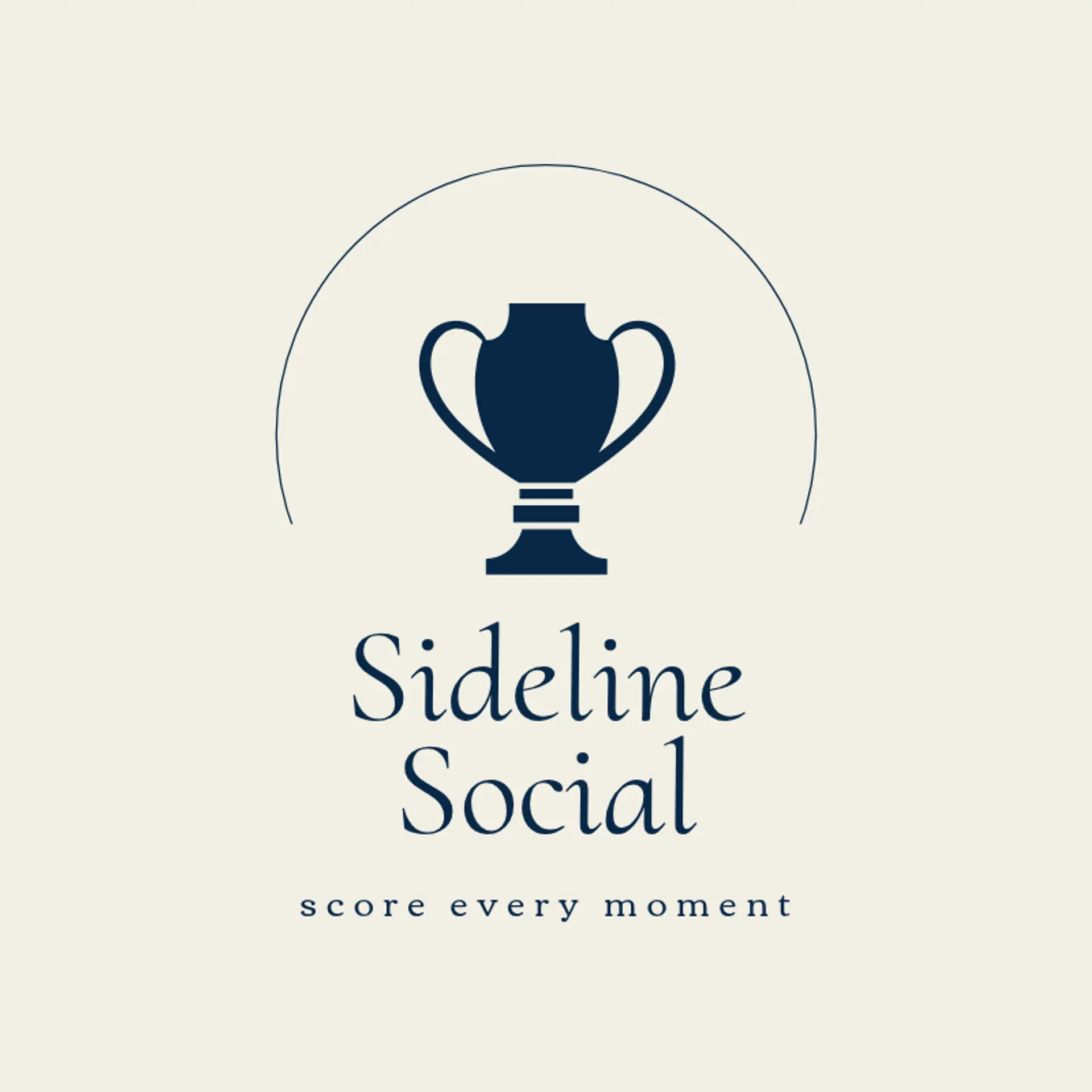 Sideline Social logo for sports bar