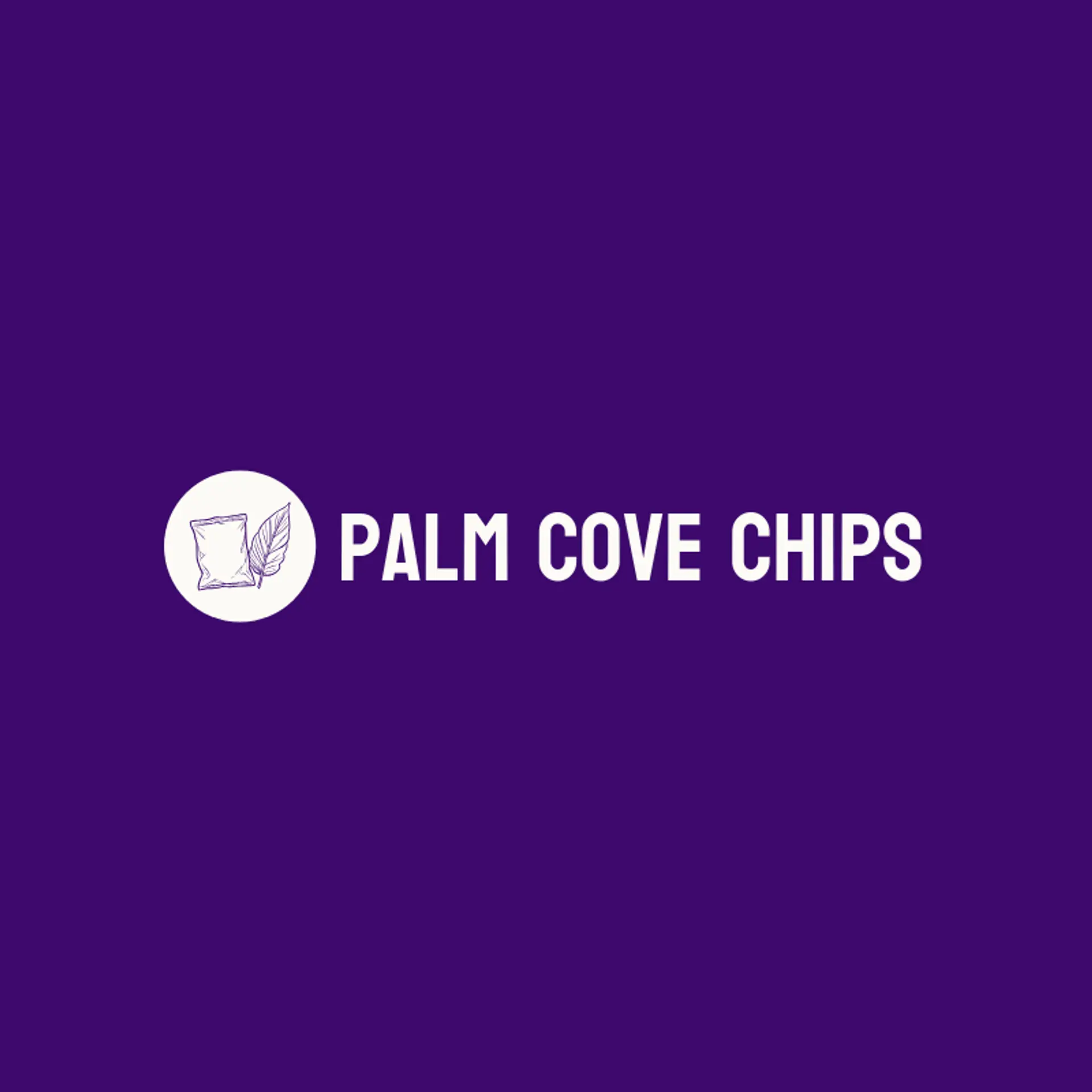 Palm Cove Chips logo for chips