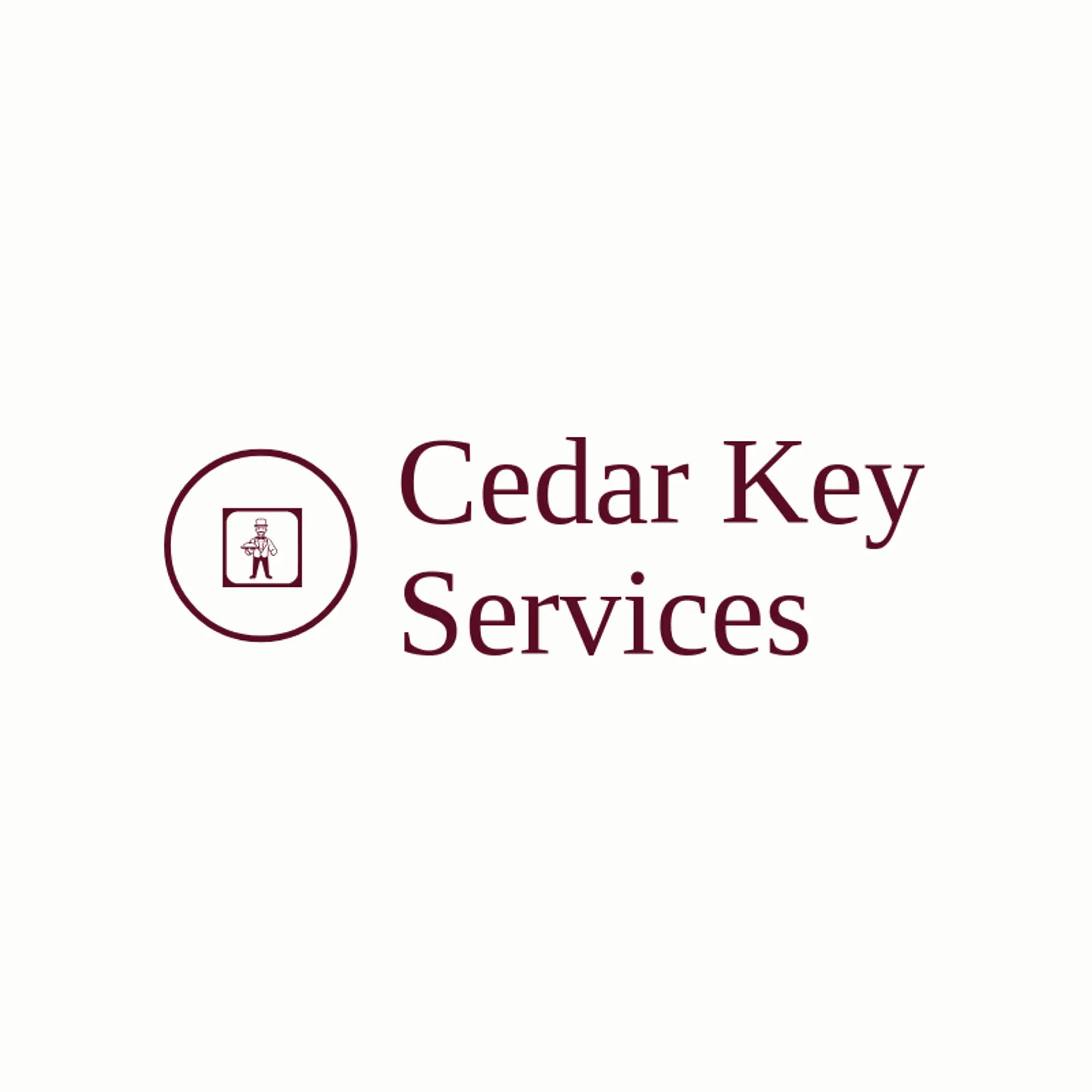 Cedar Key Services logo for butler