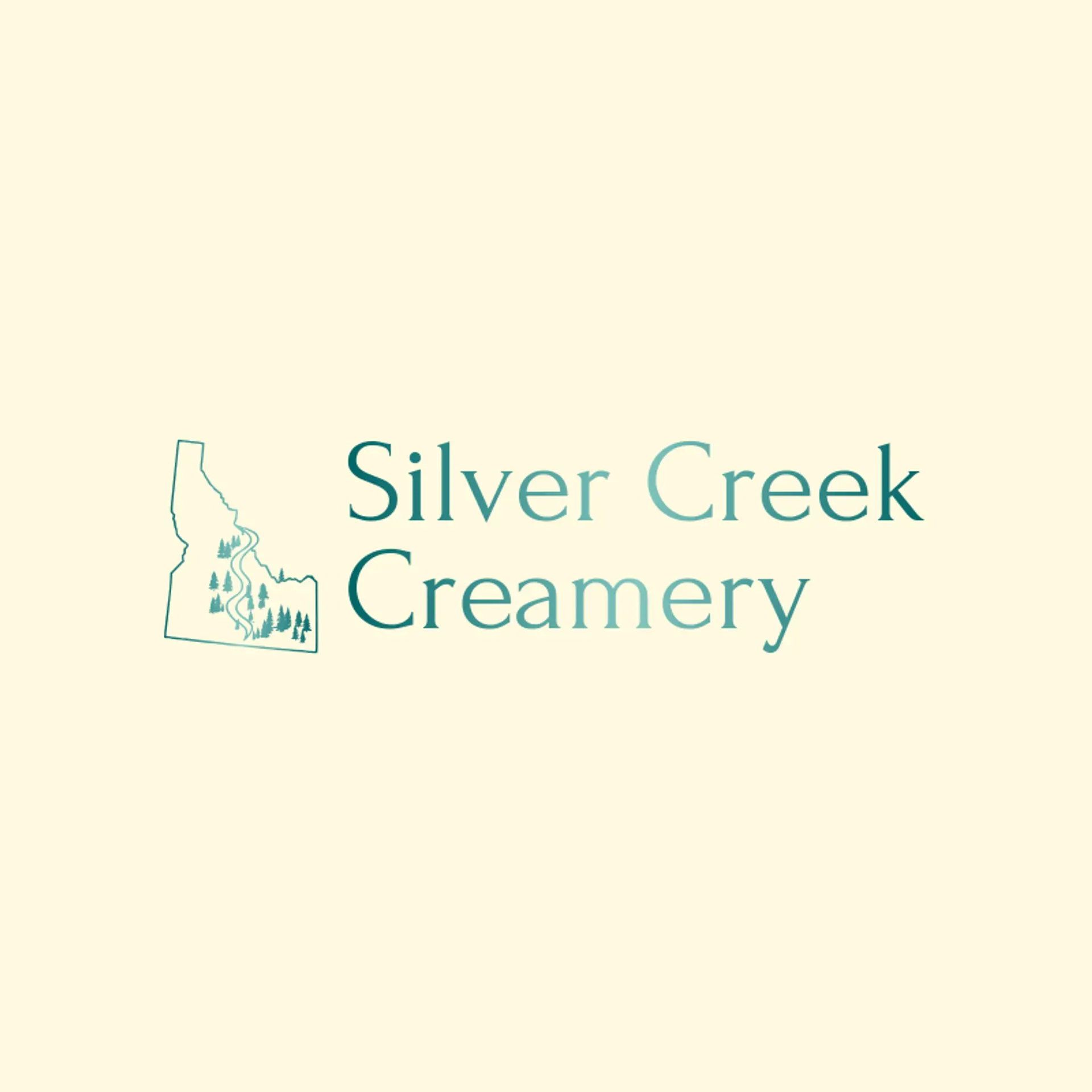 Silver Creek Creamery logo for idaho