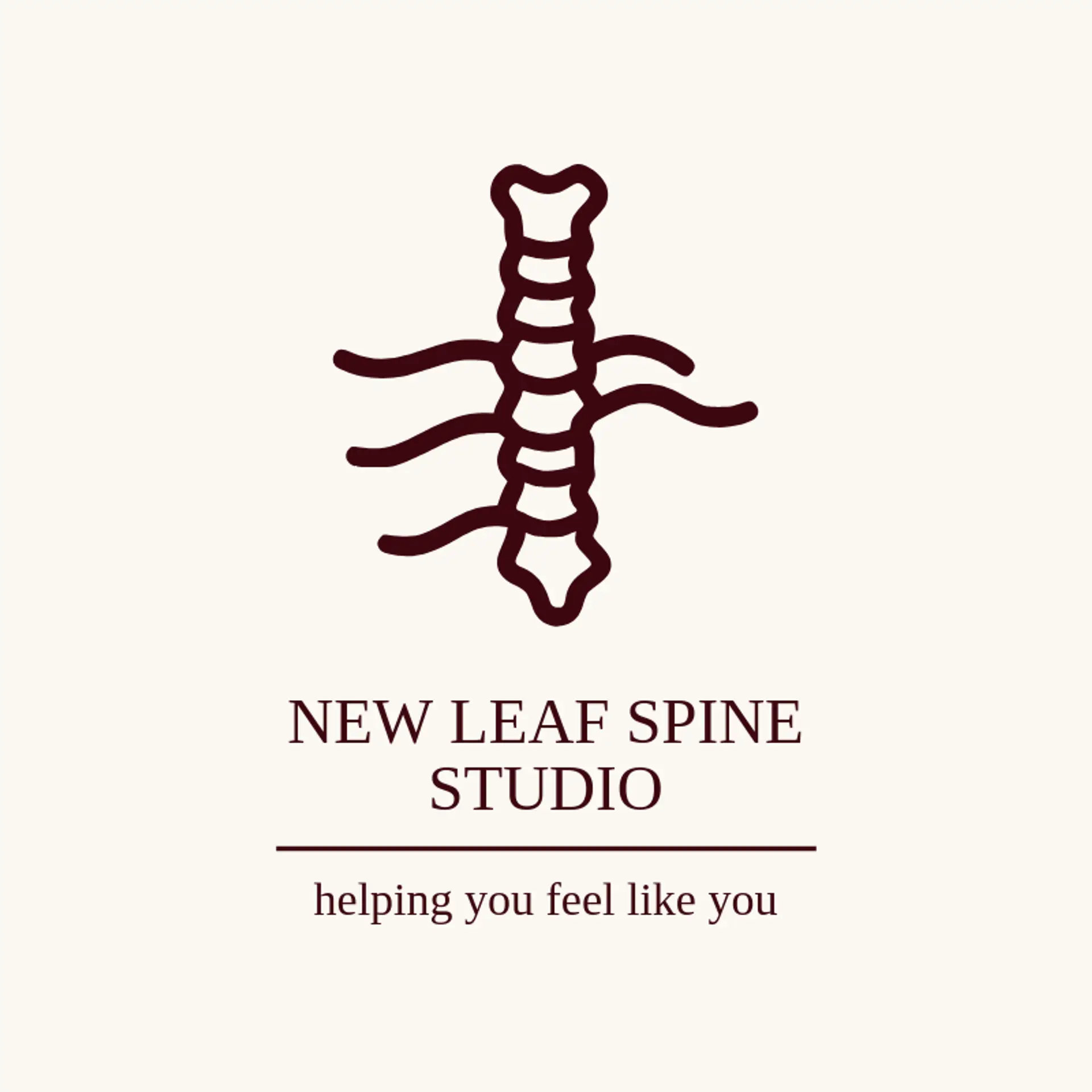 New Leaf Spine Studio logo for chiropractic