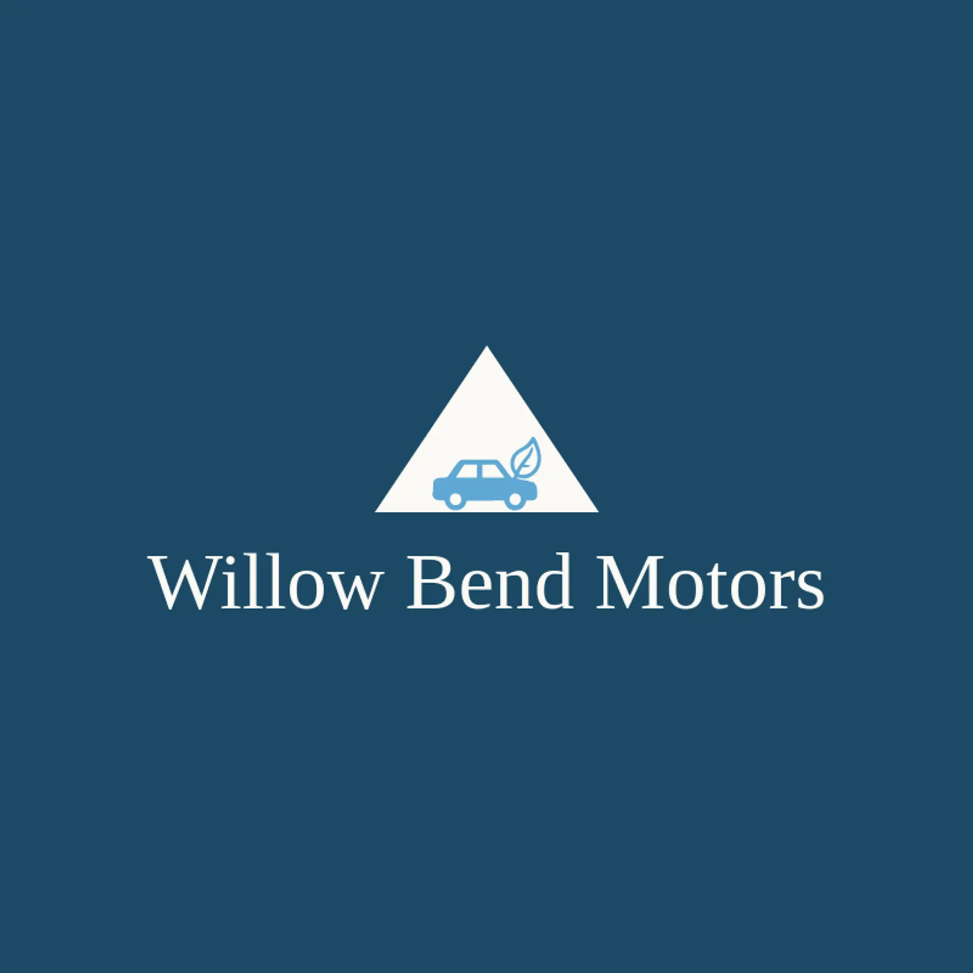 Willow Bend Motors logo for sedan