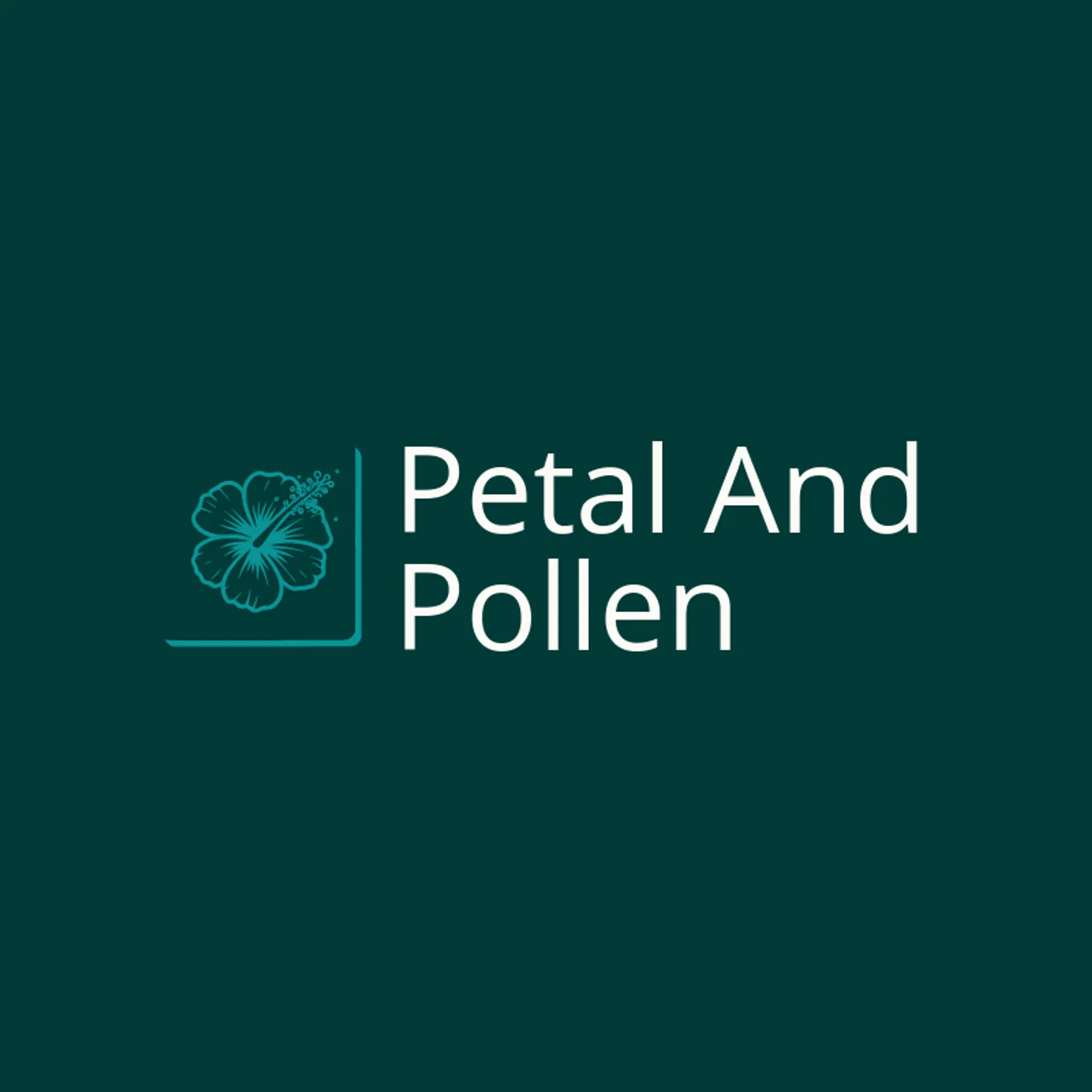 Petal and Pollen logo for hibiscus