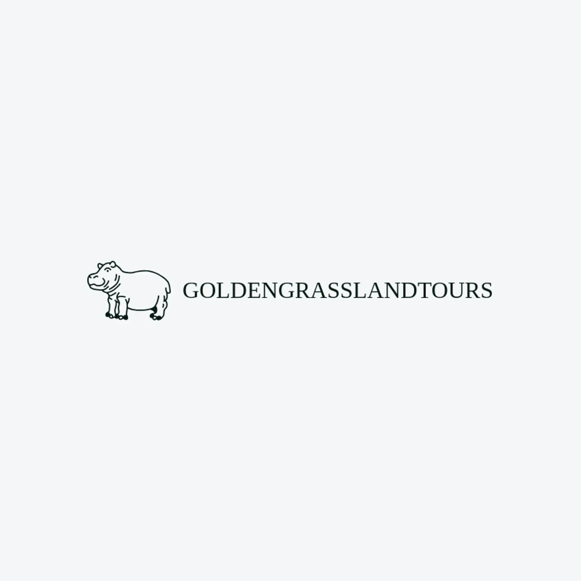 Golden Grassland Tours logo for safari
