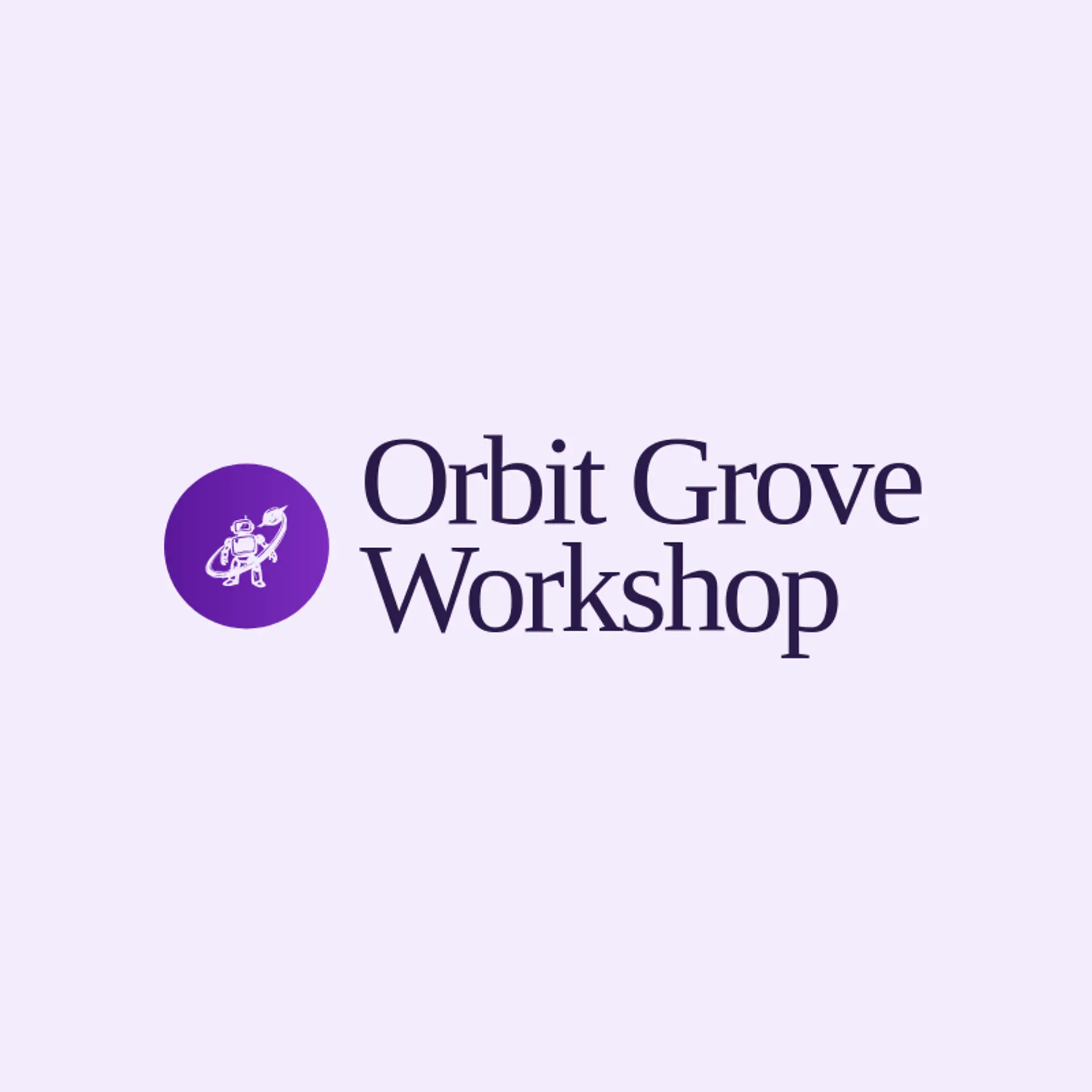 Orbit Grove Workshop logo for droid