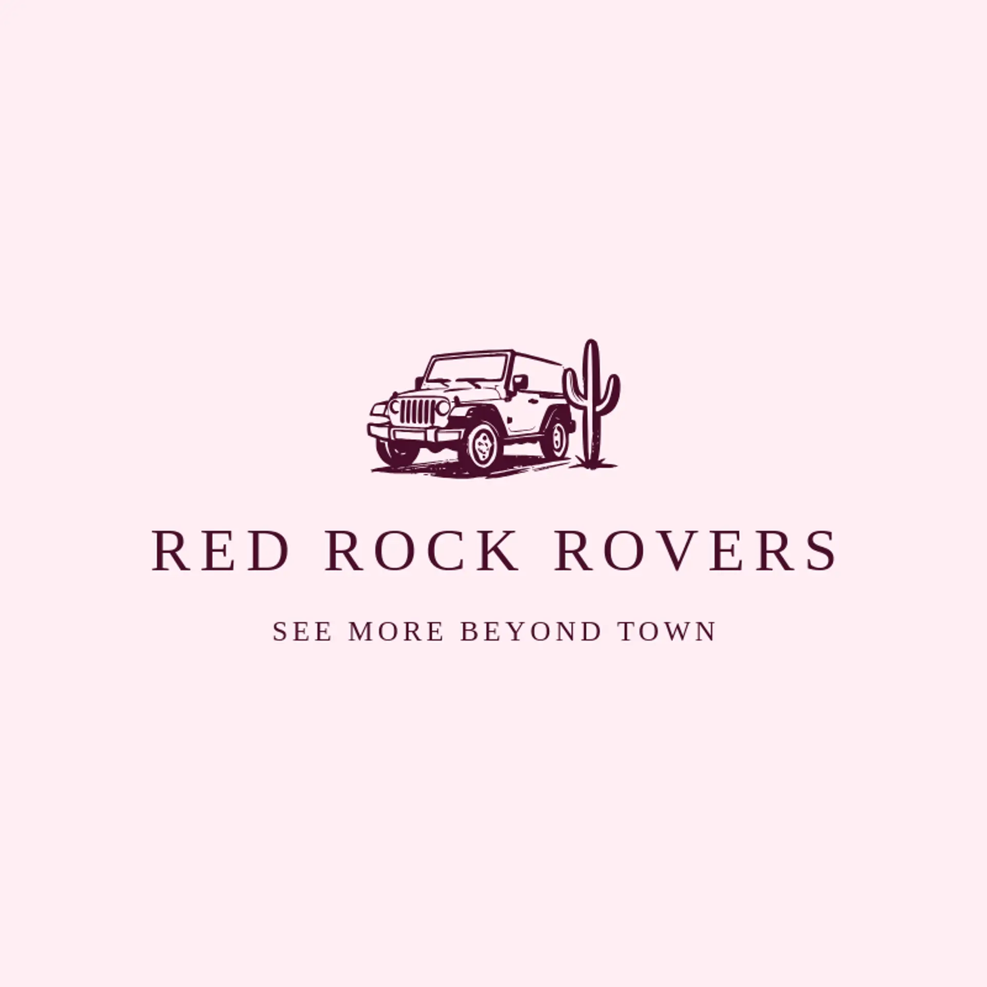 Red Rock Rovers logo for jeep