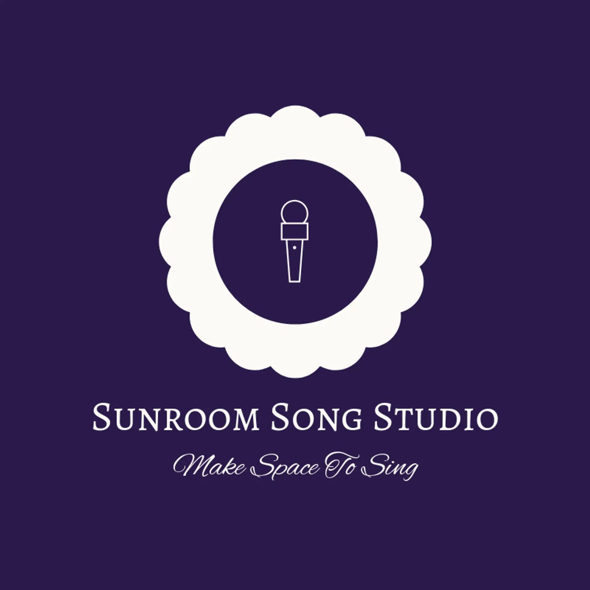 Sunroom Song Studio logo for singer