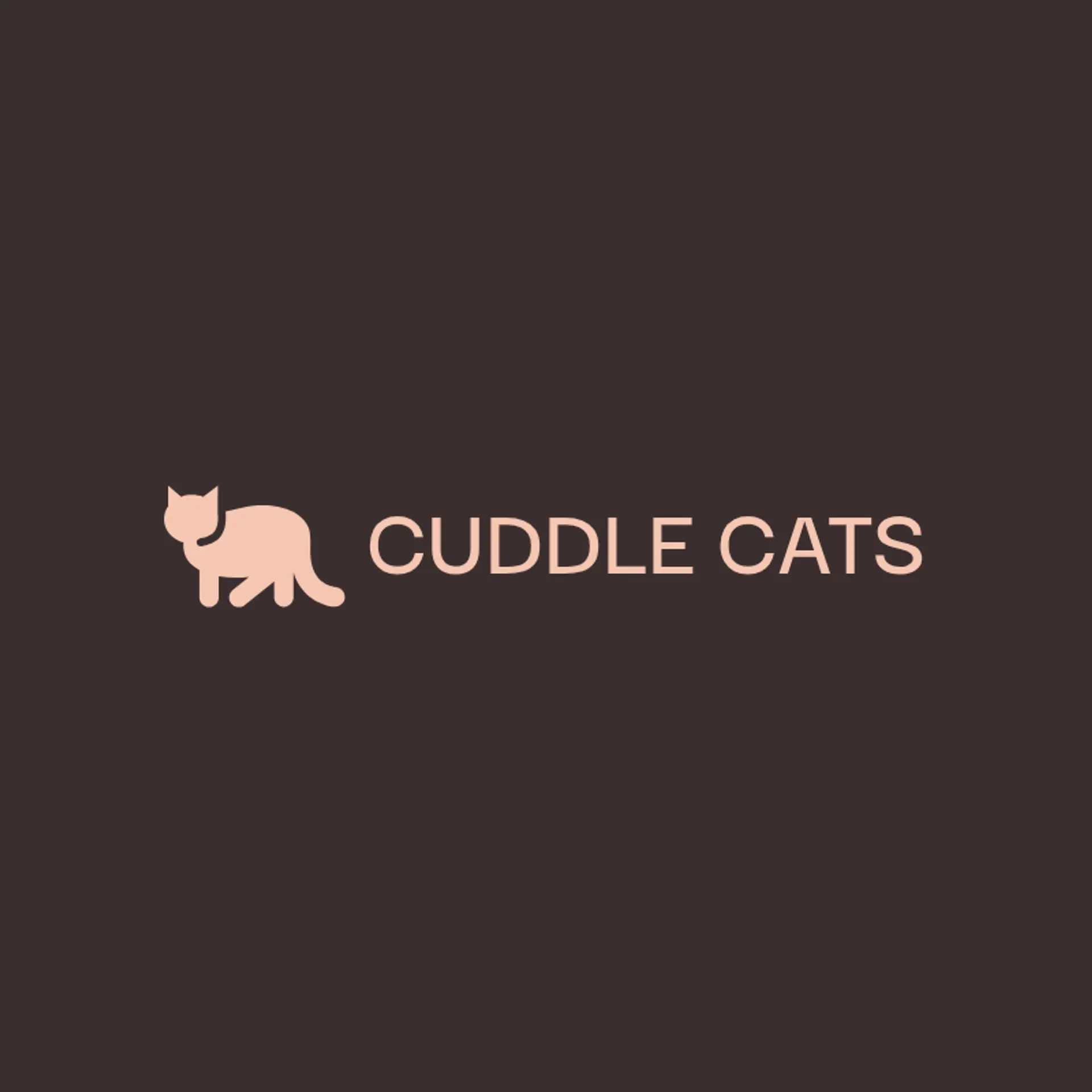 Cuddle Cats logo for cat pet care