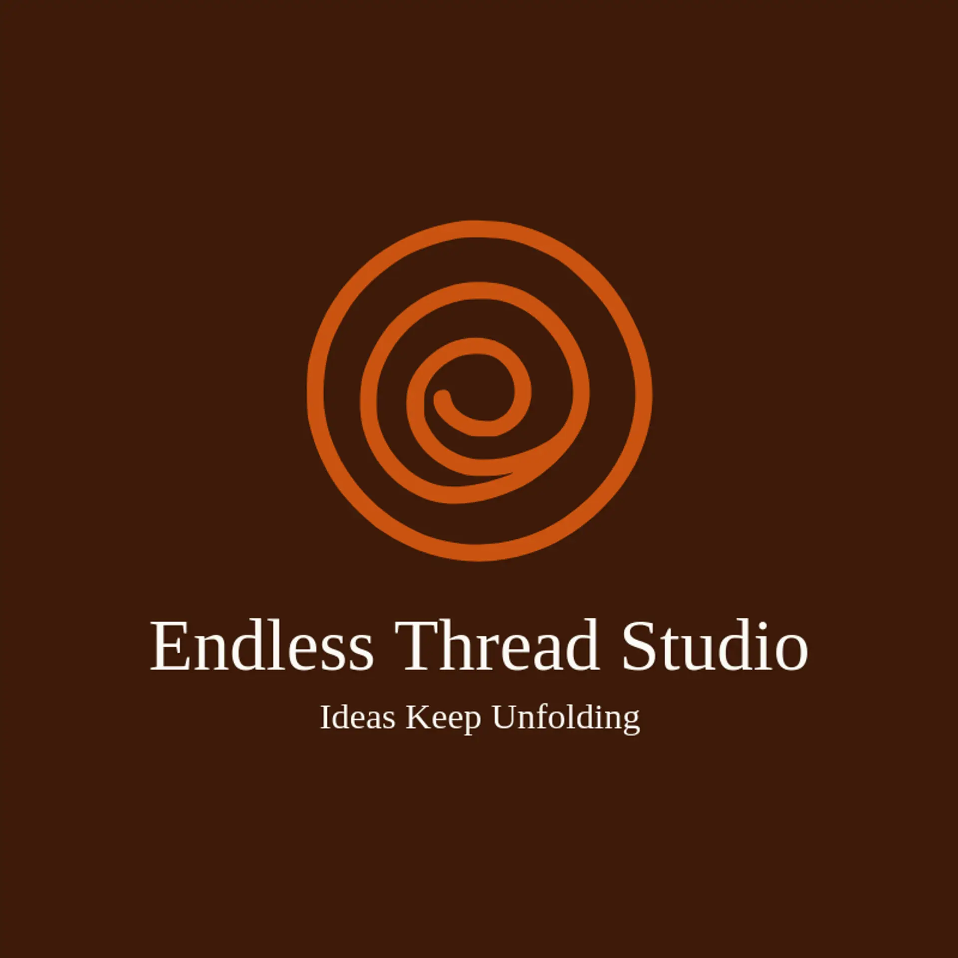 Endless Thread Studio logo for spiral