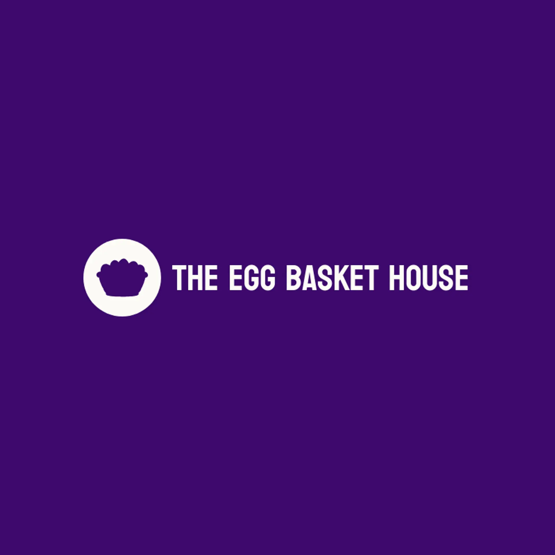 The Egg Basket House logo for easter