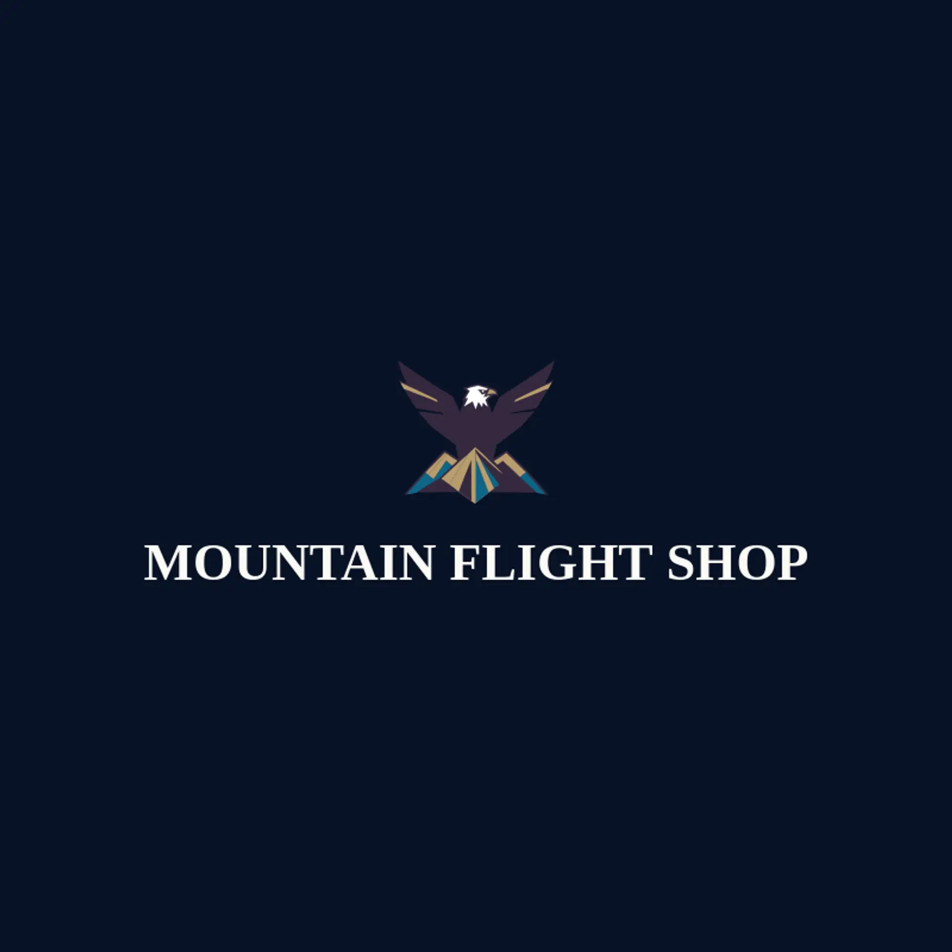 Mountain Flight Shop logo for american eagle