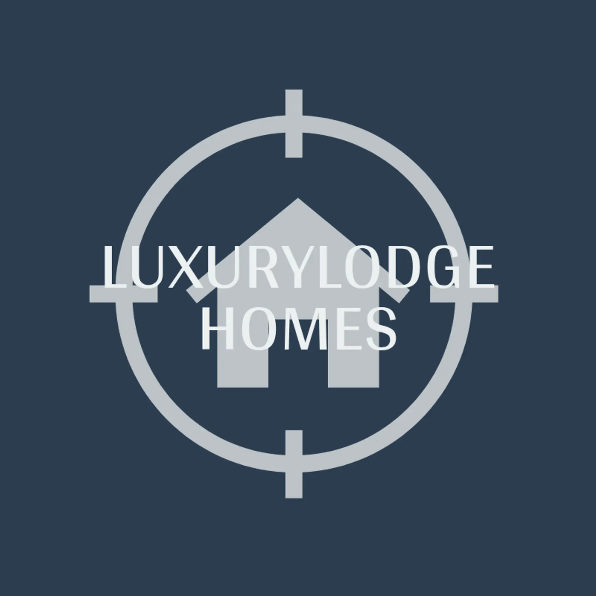LuxuryLodge Homes logo for best real estate