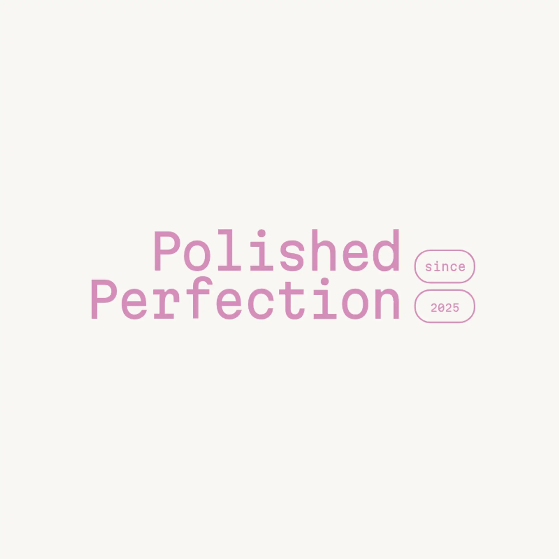 Polished Perfection logo for nail salon