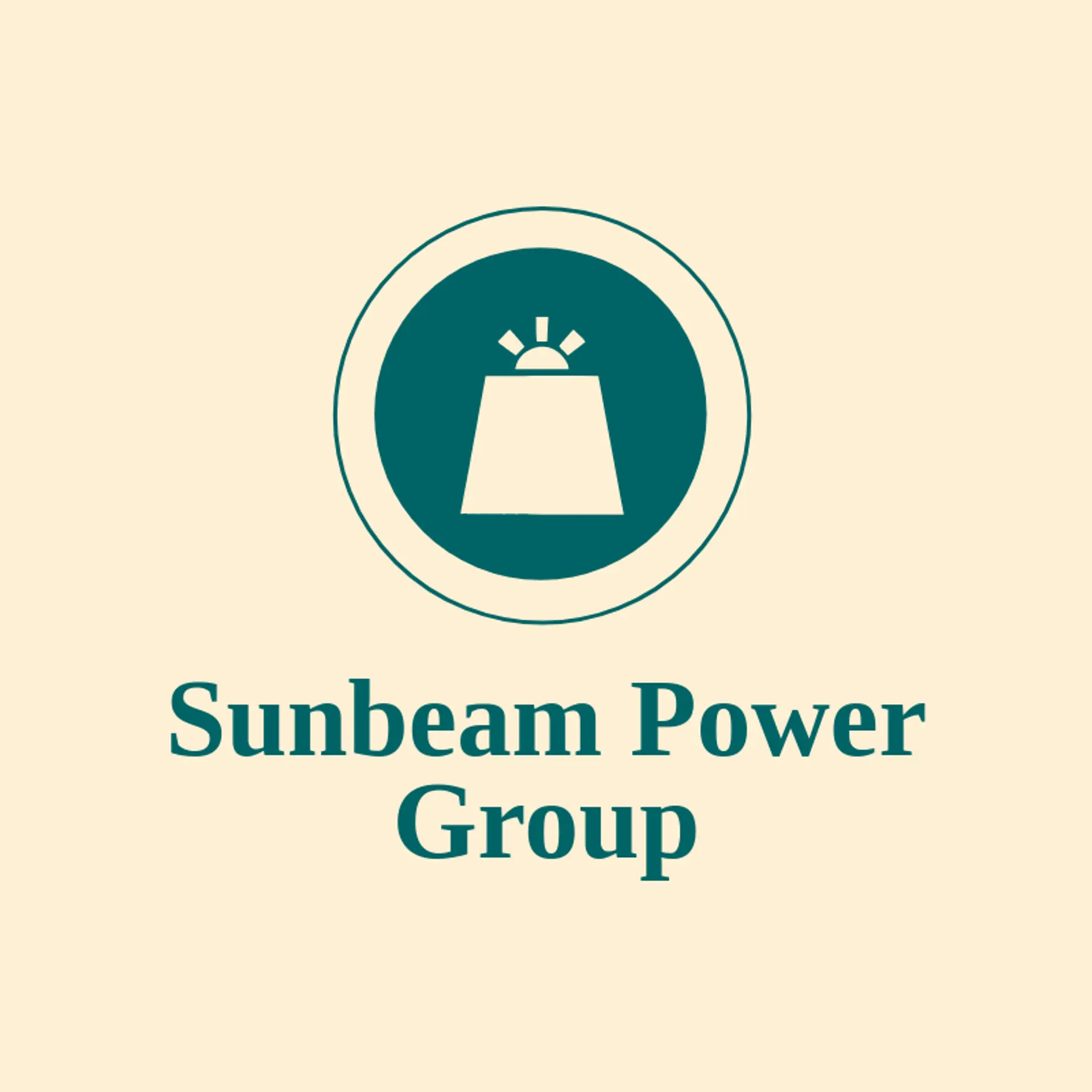Sunbeam Power Group logo for solar panel