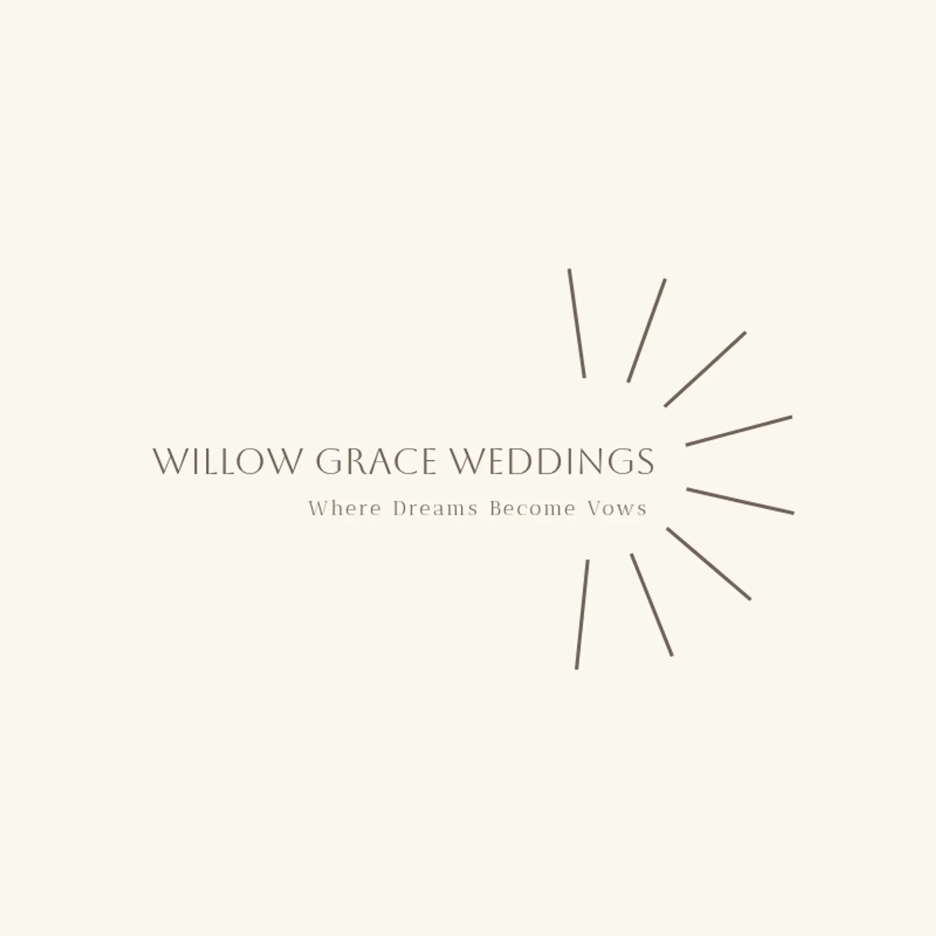 Blissful Union Estates logo for wedding venue