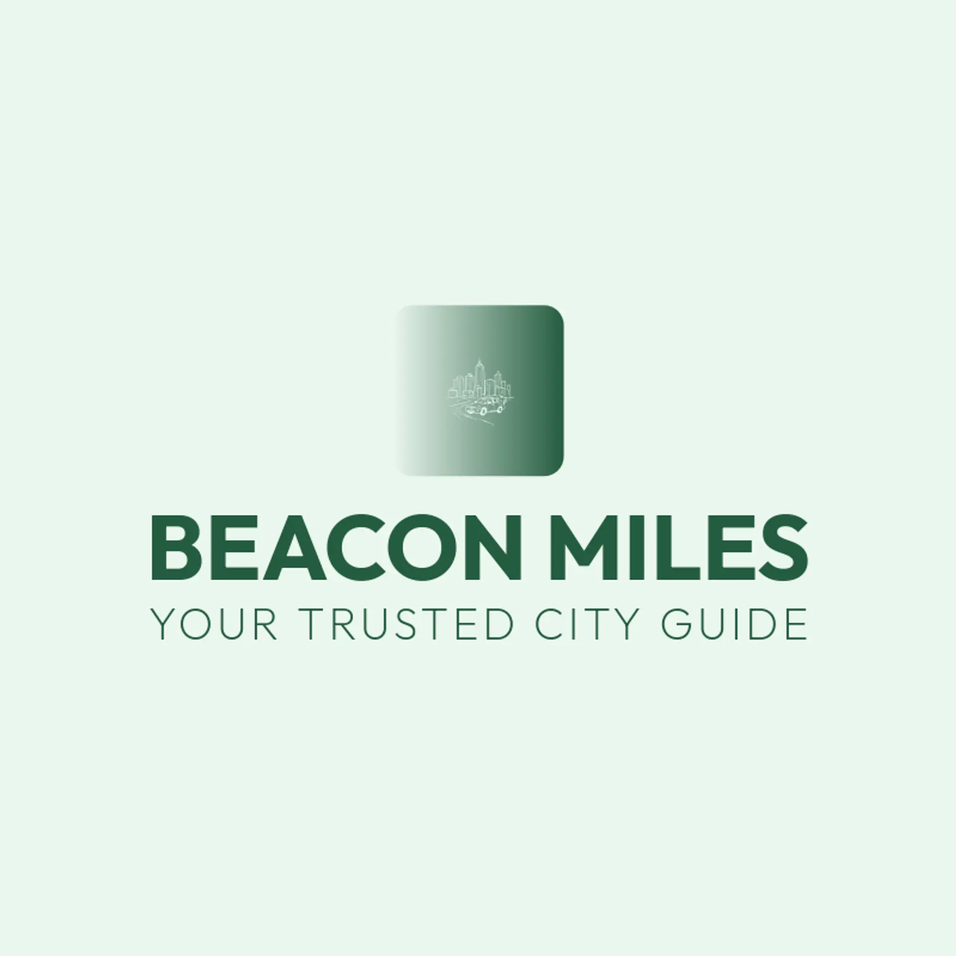 Beacon Miles logo for taxi