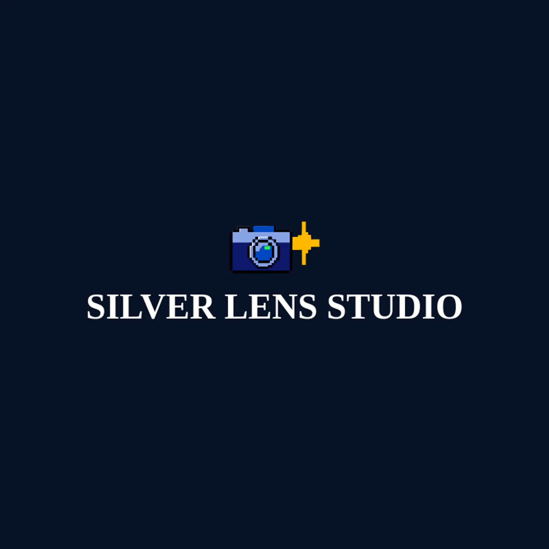 Silver Lens Studio logo for video camera