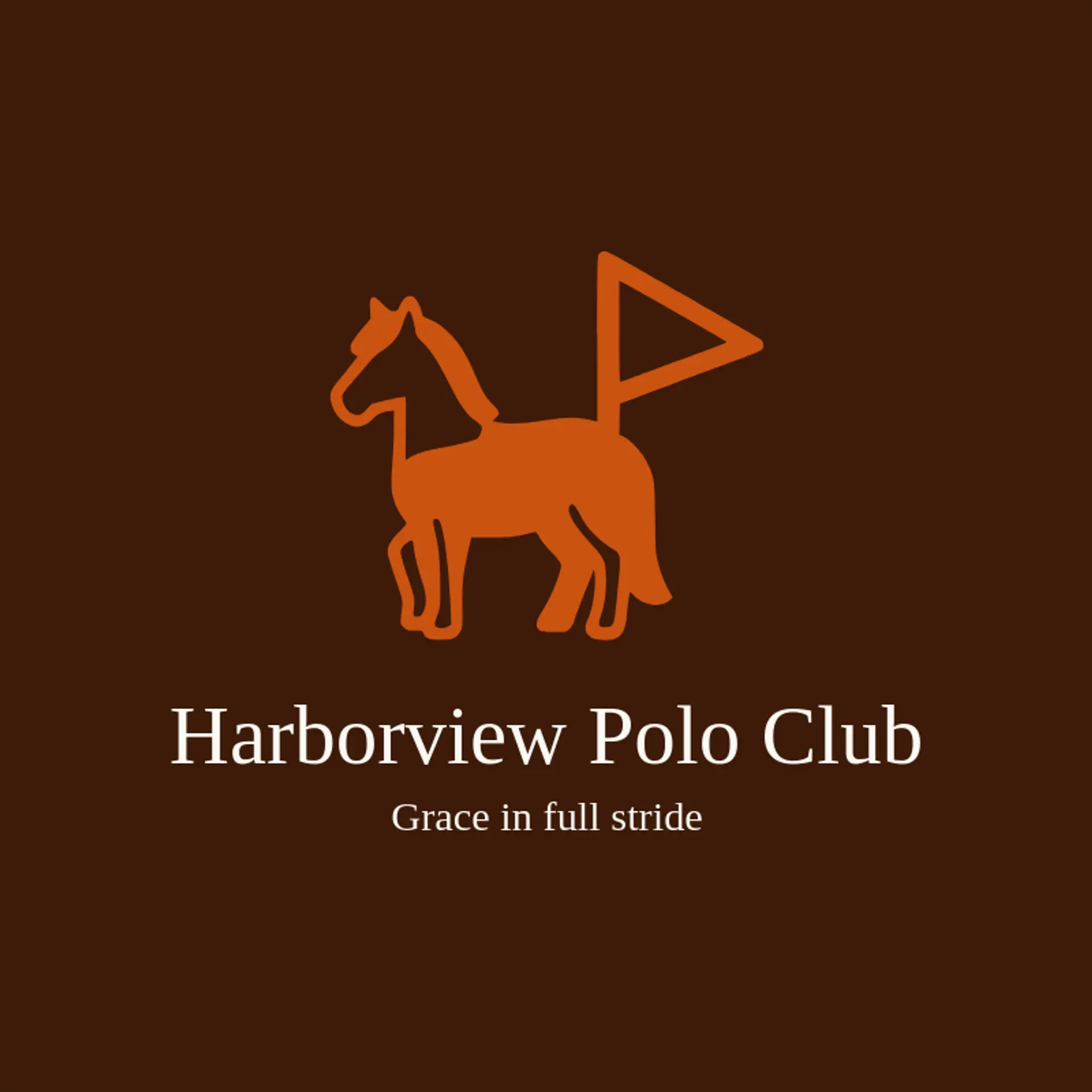 Harborview Polo Club logo for polo