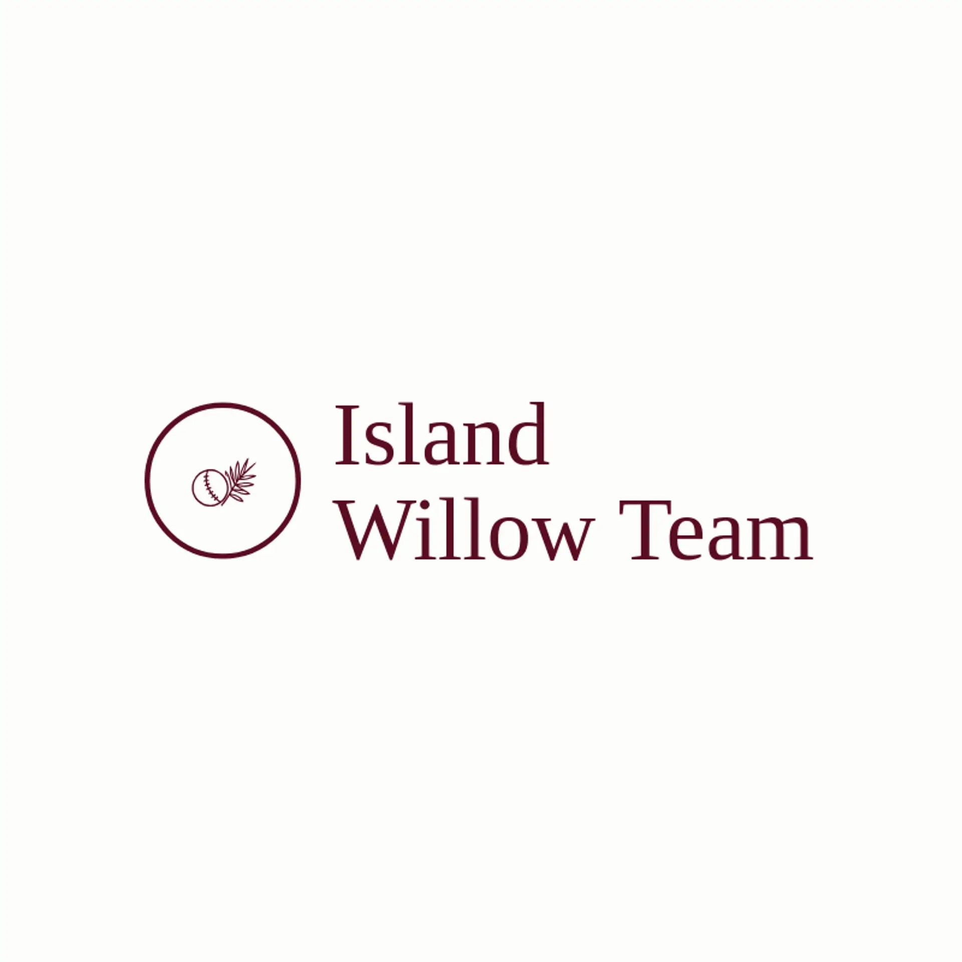 Island Willow Team logo for cricket team