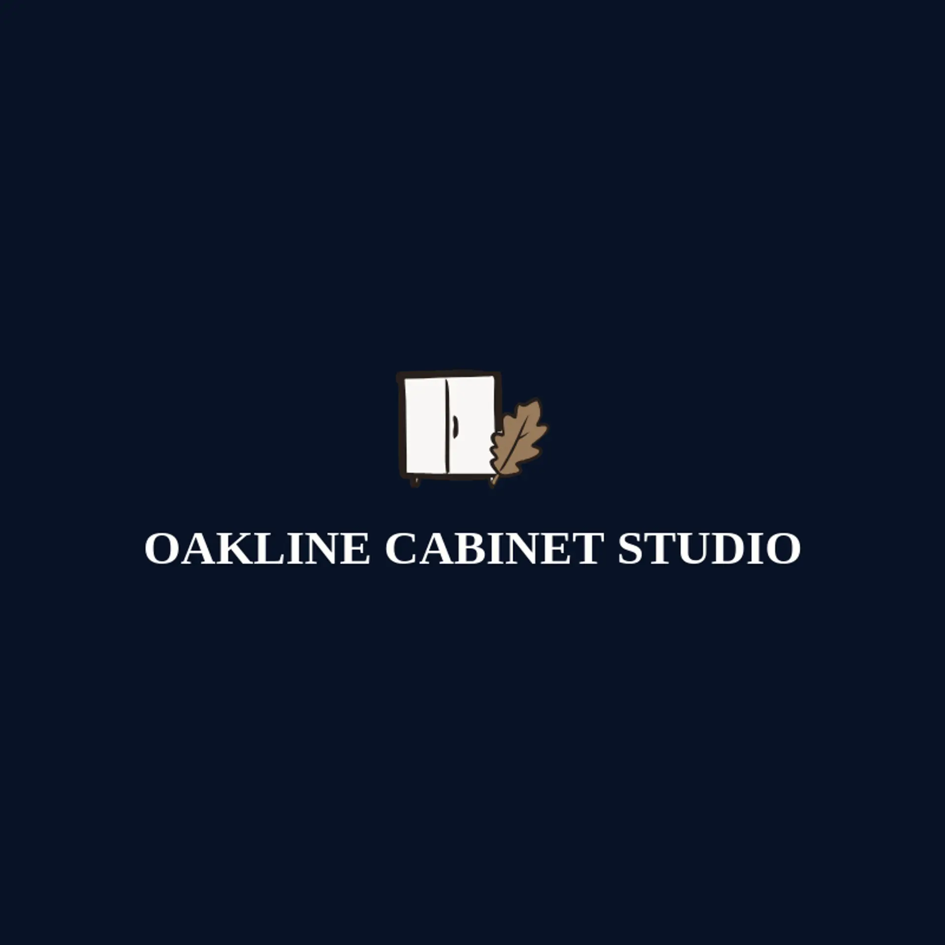 Oakline Cabinet Studio logo for cabinet
